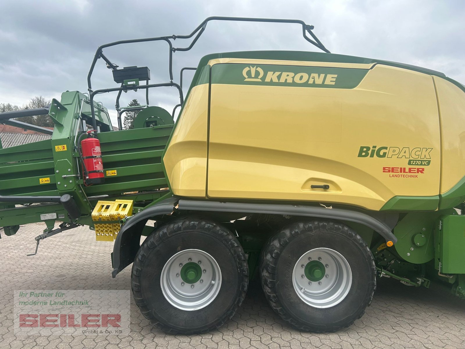 Großpackenpresse от тип Krone Big Pack 1270 VC Plus (Gen 5), Gebrauchtmaschine в Ansbach (Снимка 4)