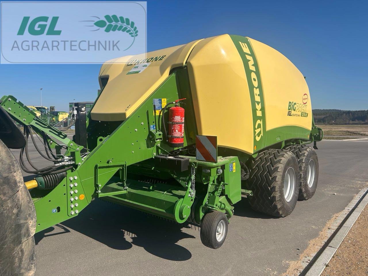 Großpackenpresse типа Krone BiG Pack 1270 VC V-Knoter, Neumaschine в Nabburg (Фотография 3)