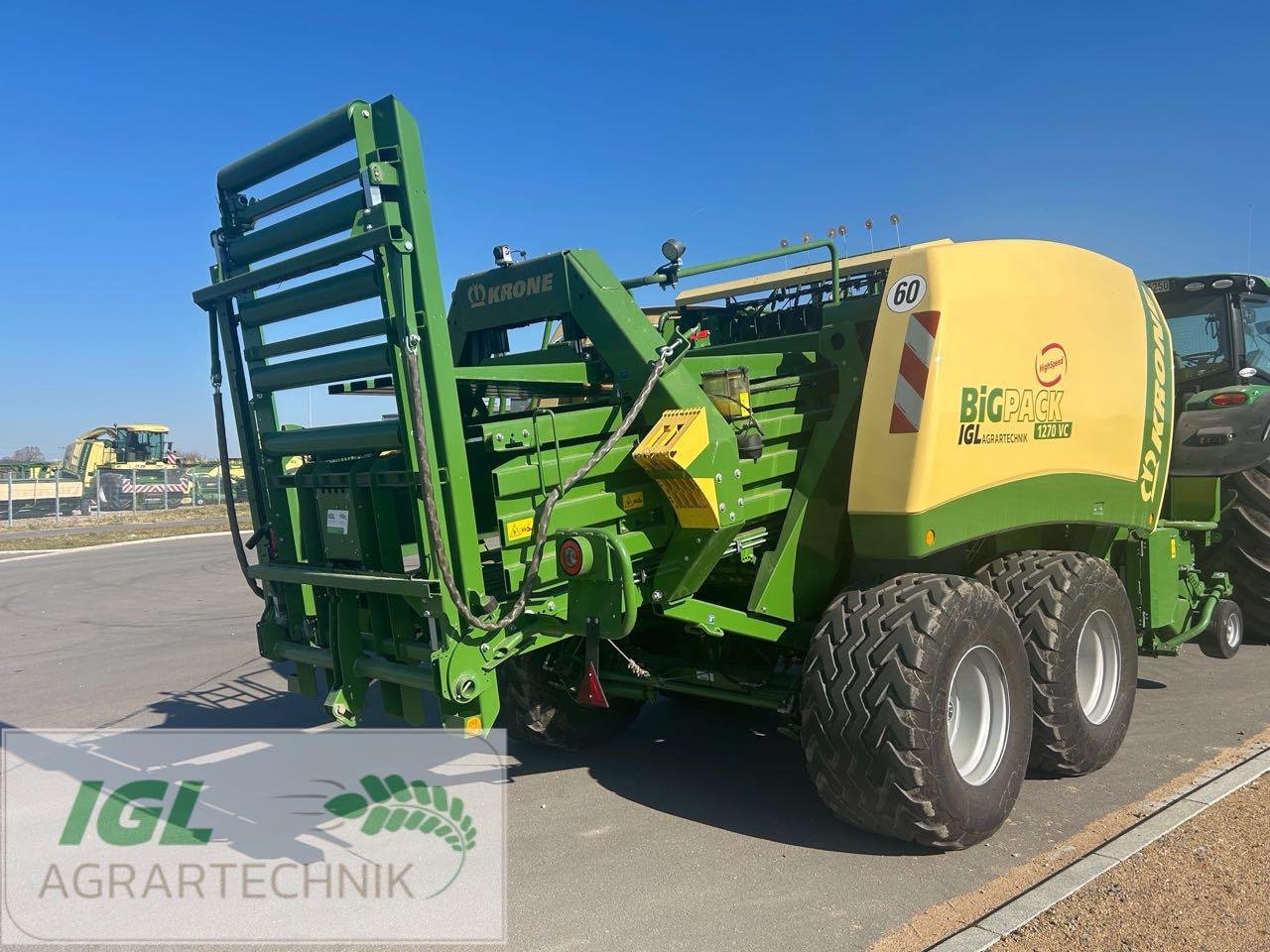 Großpackenpresse типа Krone BiG Pack 1270 VC V-Knoter, Neumaschine в Nabburg (Фотография 4)