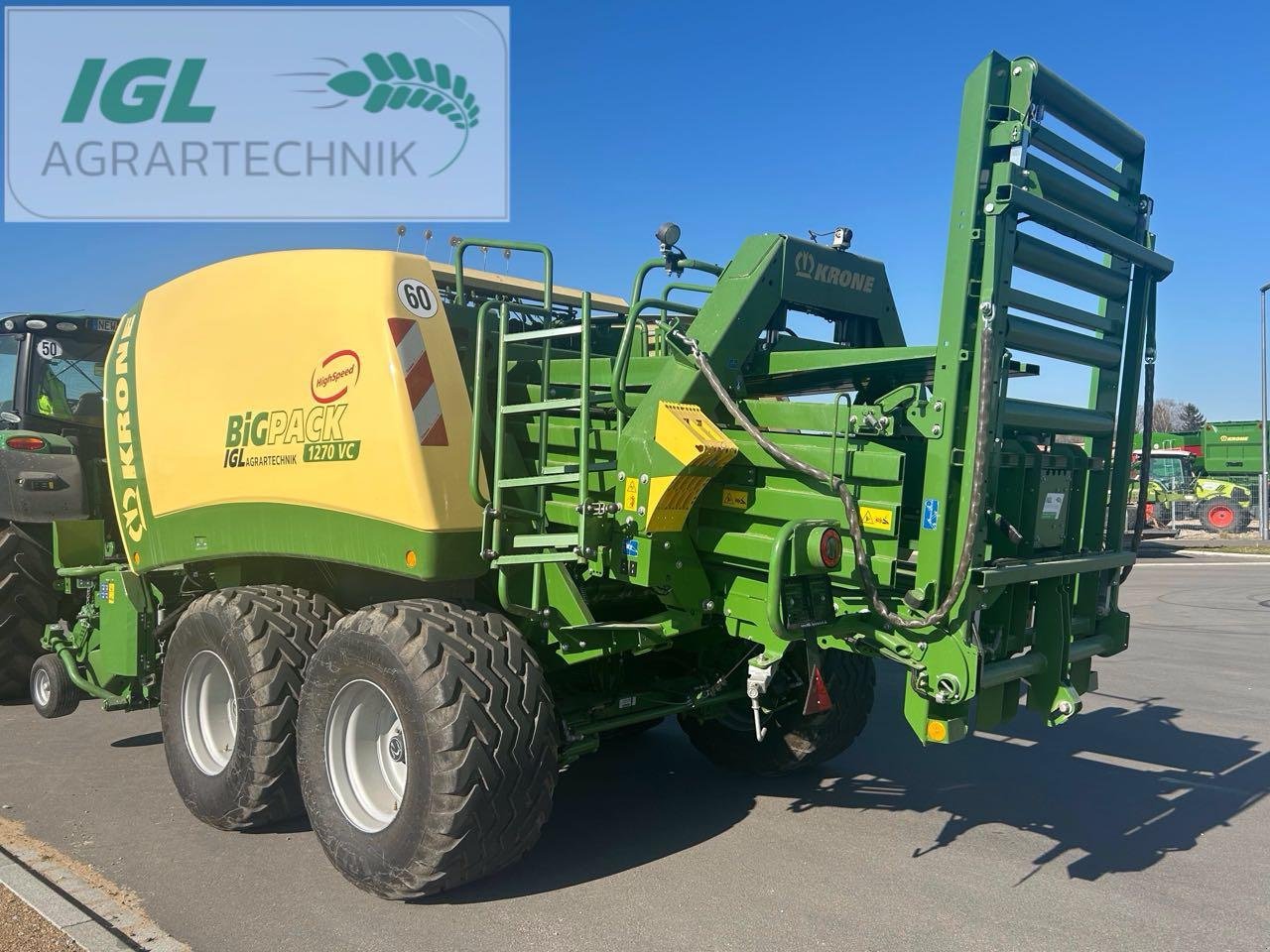 Großpackenpresse типа Krone BiG Pack 1270 VC V-Knoter, Neumaschine в Nabburg (Фотография 5)