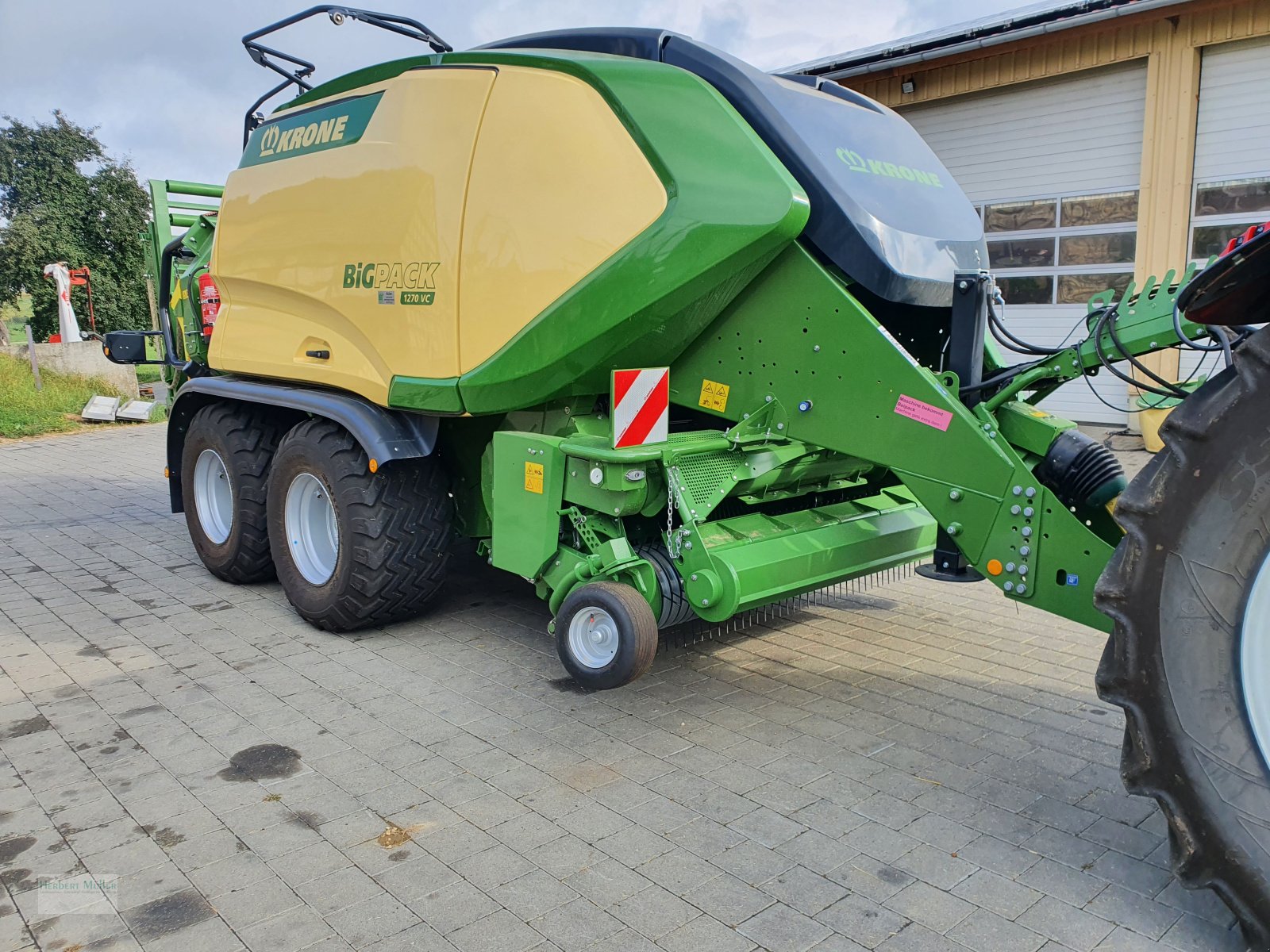 Großpackenpresse typu Krone Big Pack 1270 VC, Gebrauchtmaschine v Sauldorf (Obrázek 6)