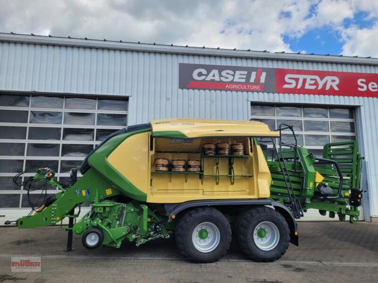 Großpackenpresse a típus Krone Big Pack 1270 VC, Gebrauchtmaschine ekkor: Holzhausen (Kép 5)