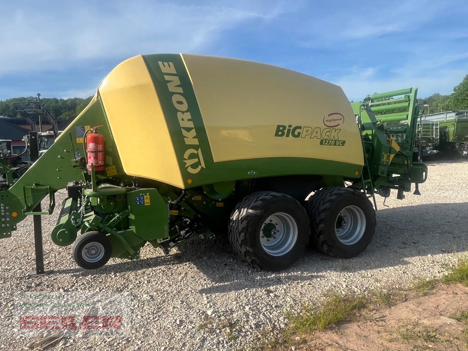 Großpackenpresse typu Krone Big Pack 1270 VC, Gebrauchtmaschine v Ansbach (Obrázek 2)