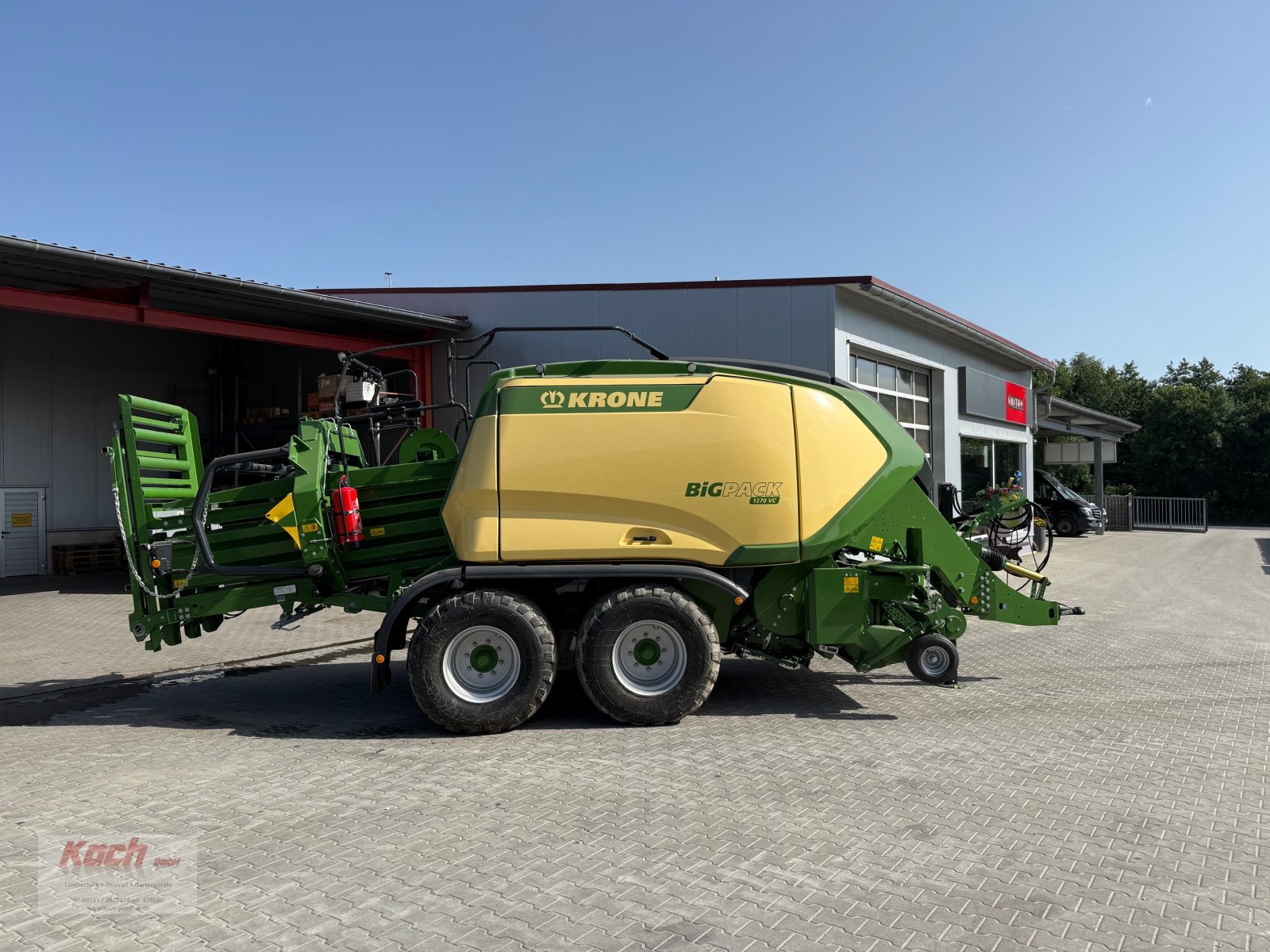 Großpackenpresse des Typs Krone Big Pack 1270 VC, Neumaschine in Neumarkt / Pölling (Bild 2)