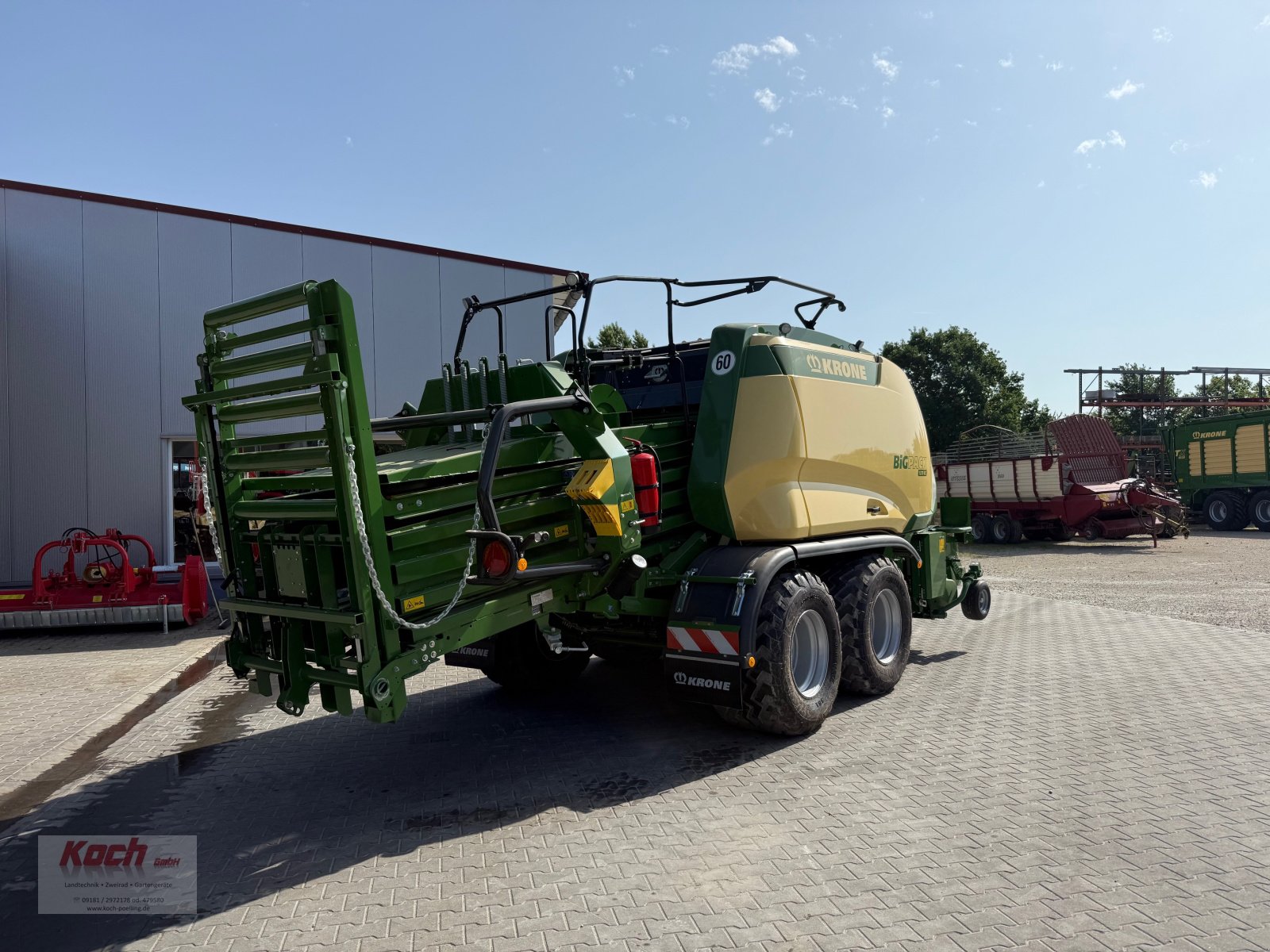 Großpackenpresse des Typs Krone Big Pack 1270 VC, Neumaschine in Neumarkt / Pölling (Bild 3)