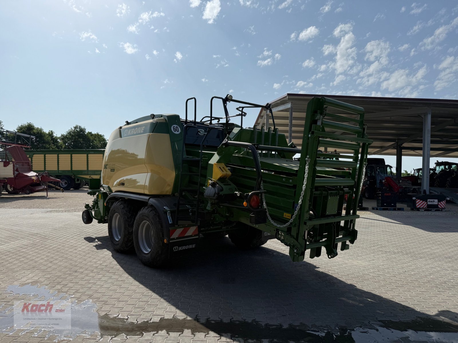 Großpackenpresse des Typs Krone Big Pack 1270 VC, Neumaschine in Neumarkt / Pölling (Bild 4)