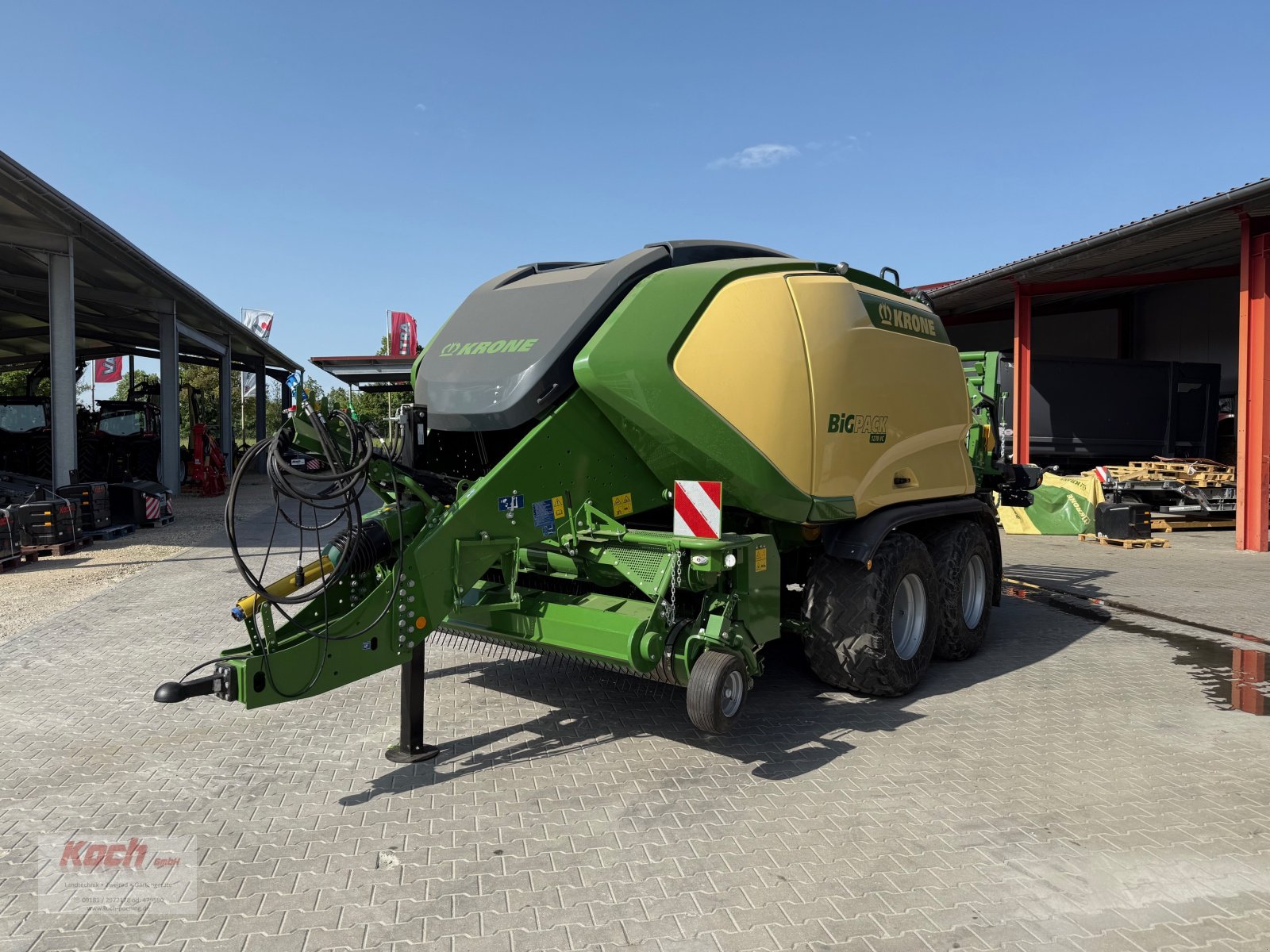 Großpackenpresse des Typs Krone Big Pack 1270 VC, Neumaschine in Neumarkt / Pölling (Bild 7)
