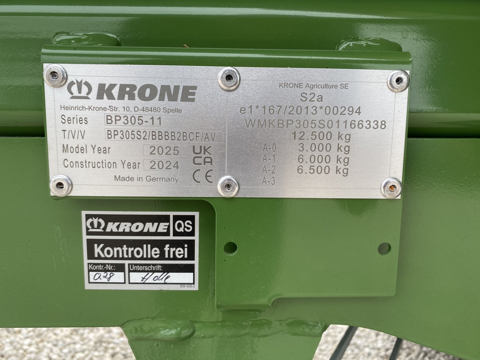 Großpackenpresse typu Krone Big Pack 1270 VC, Gebrauchtmaschine v Eitensheim (Obrázek 4)
