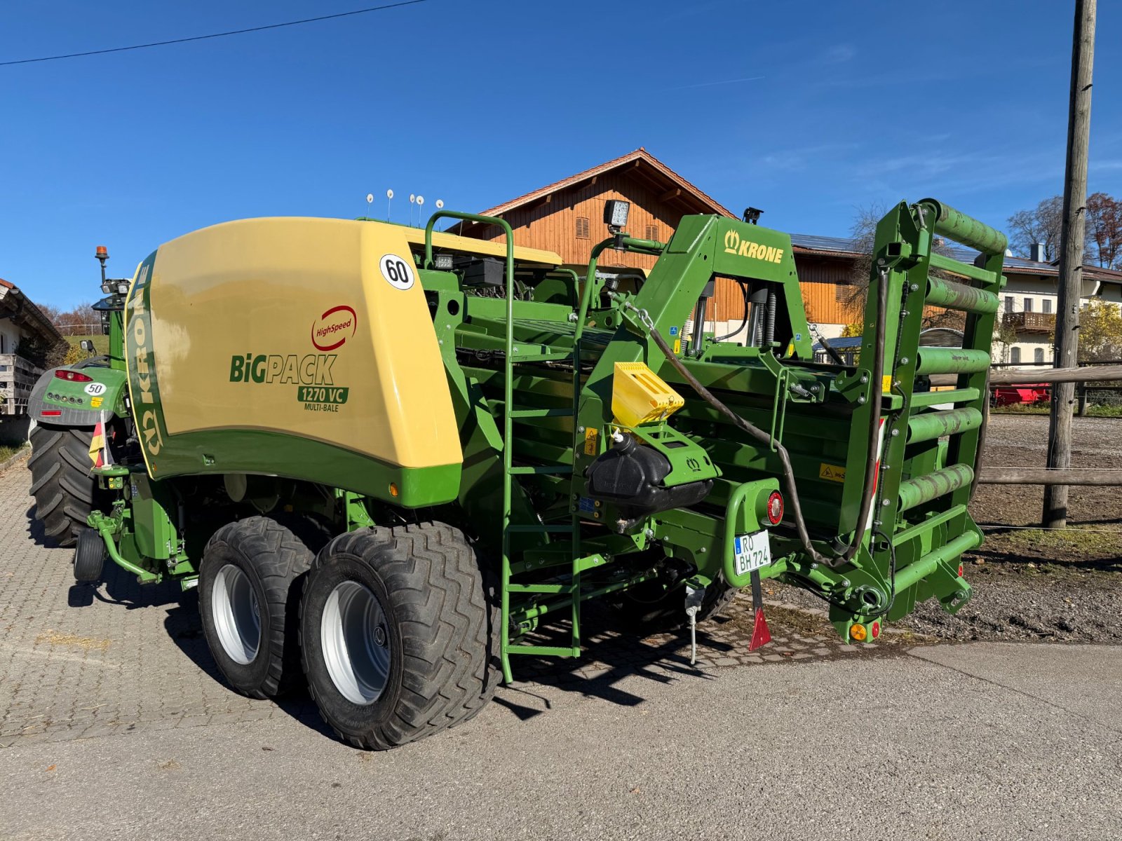 Großpackenpresse типа Krone Big Pack 1270 VC, Gebrauchtmaschine в Feldkirchen - Westerham (Фотография 12)