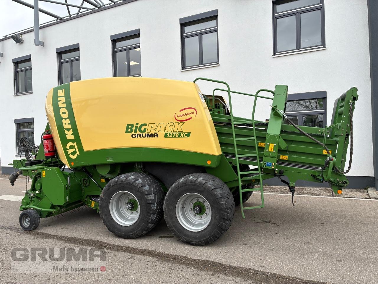 Großpackenpresse типа Krone BIG PACK 1270 XC HS, Gebrauchtmaschine в Friedberg-Derching (Фотография 7)