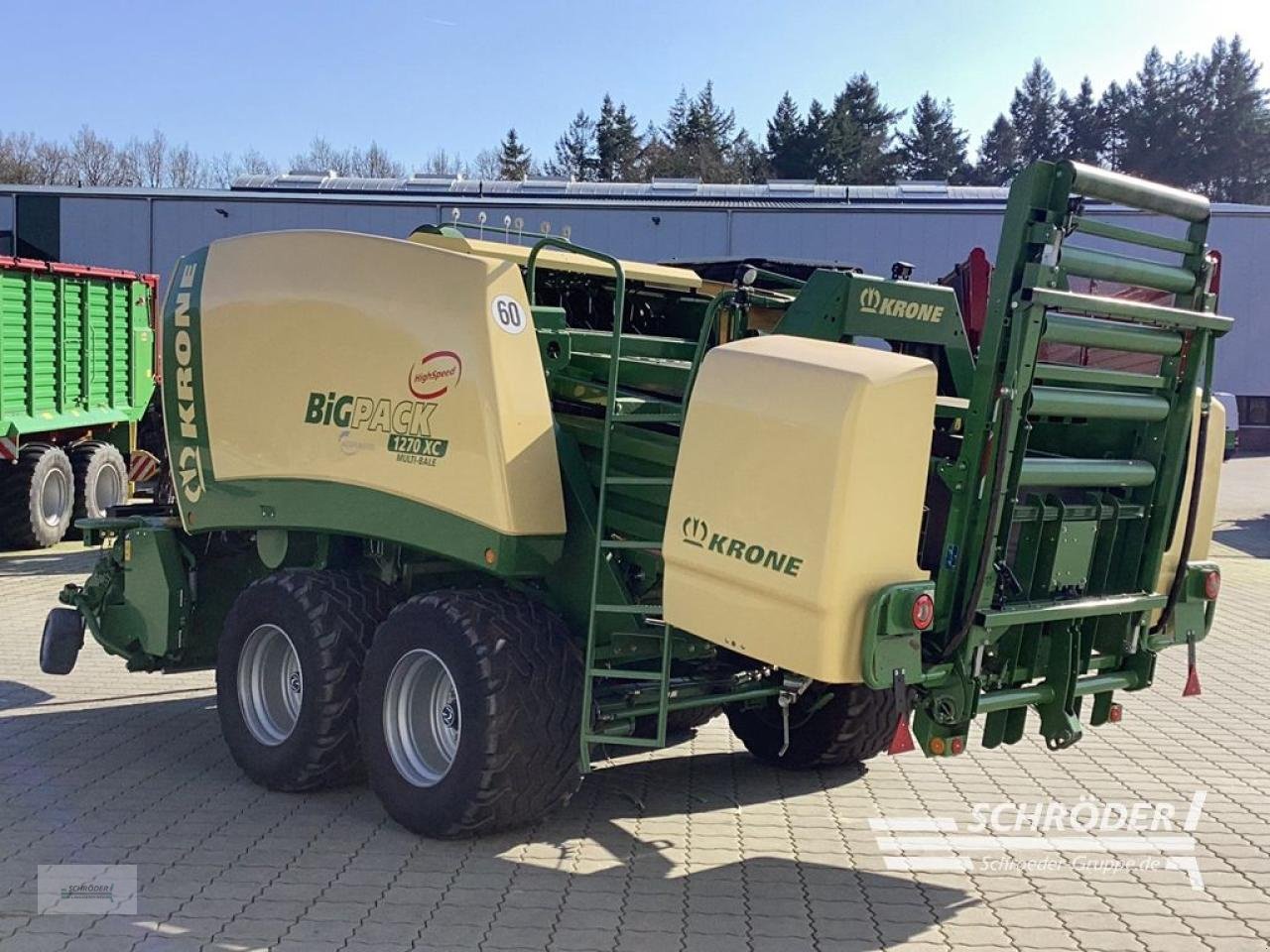 Großpackenpresse des Typs Krone BIG PACK 1270 XC MULTI BALE, Gebrauchtmaschine in Wildeshausen (Bild 5)