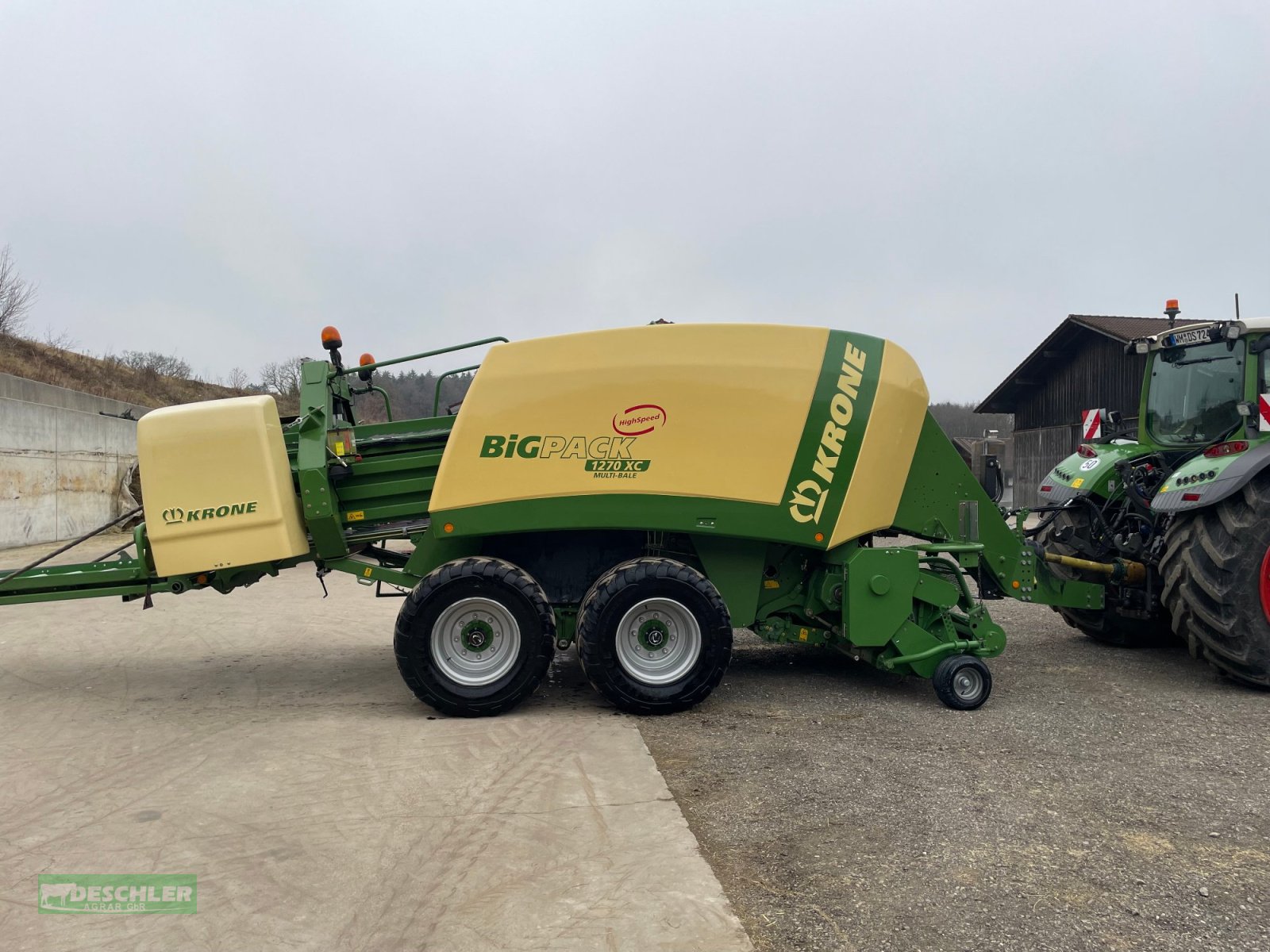 Großpackenpresse του τύπου Krone Big Pack 1270 XC, Gebrauchtmaschine σε Deutenhausen (Φωτογραφία 2)