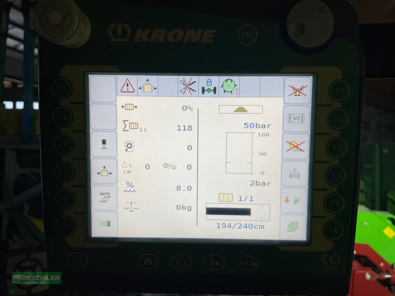 Großpackenpresse του τύπου Krone Big Pack 1270 XC, Gebrauchtmaschine σε Deutenhausen (Φωτογραφία 15)