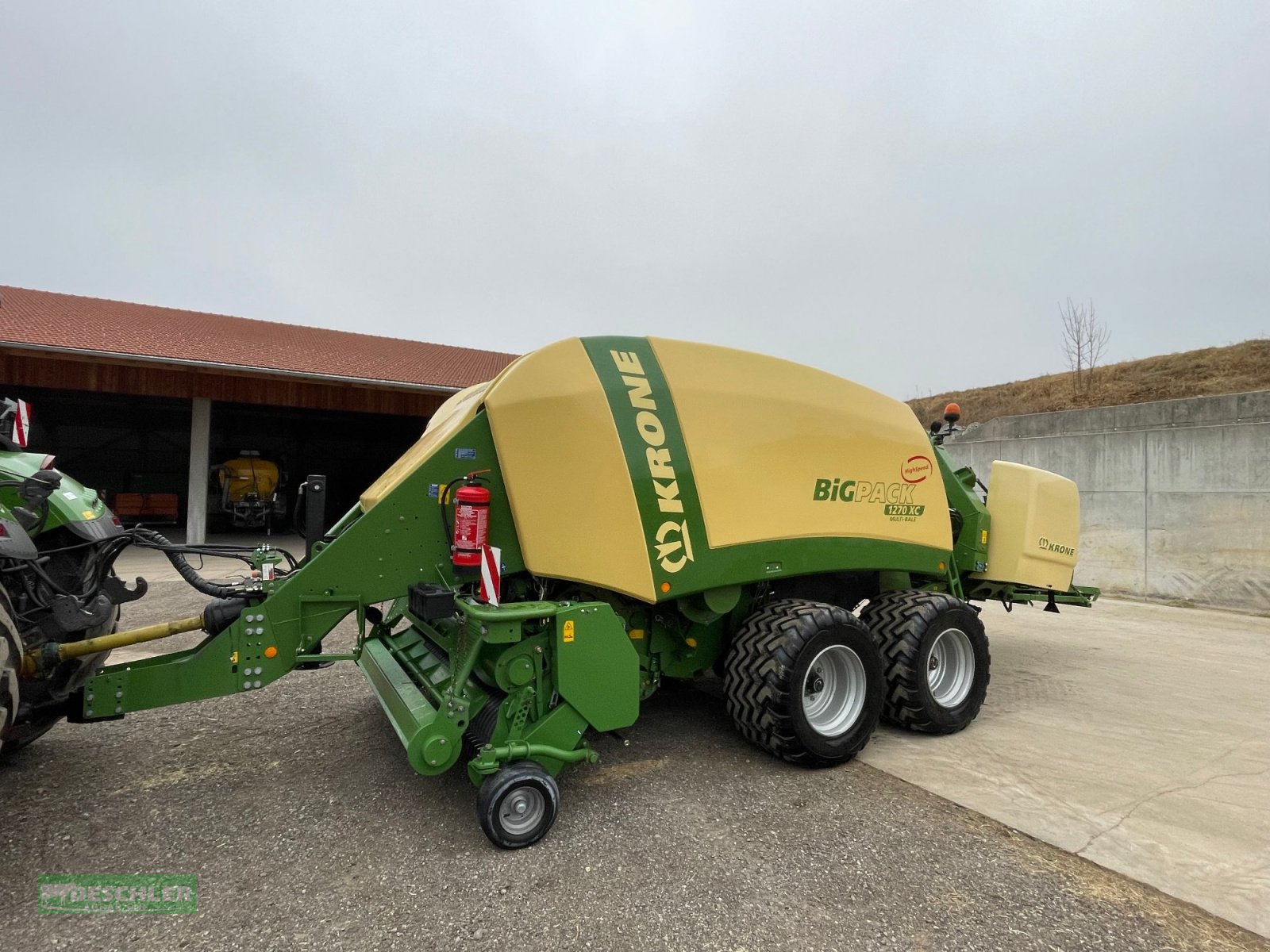 Großpackenpresse του τύπου Krone Big Pack 1270 XC, Gebrauchtmaschine σε Deutenhausen (Φωτογραφία 3)