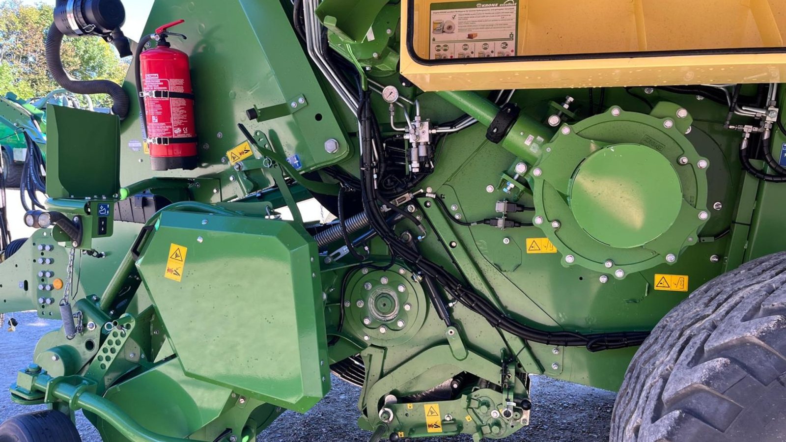 Großpackenpresse a típus Krone Big Pack 1290 HDP II XC Demo, Gebrauchtmaschine ekkor: Nykøbing Mors (Kép 15)