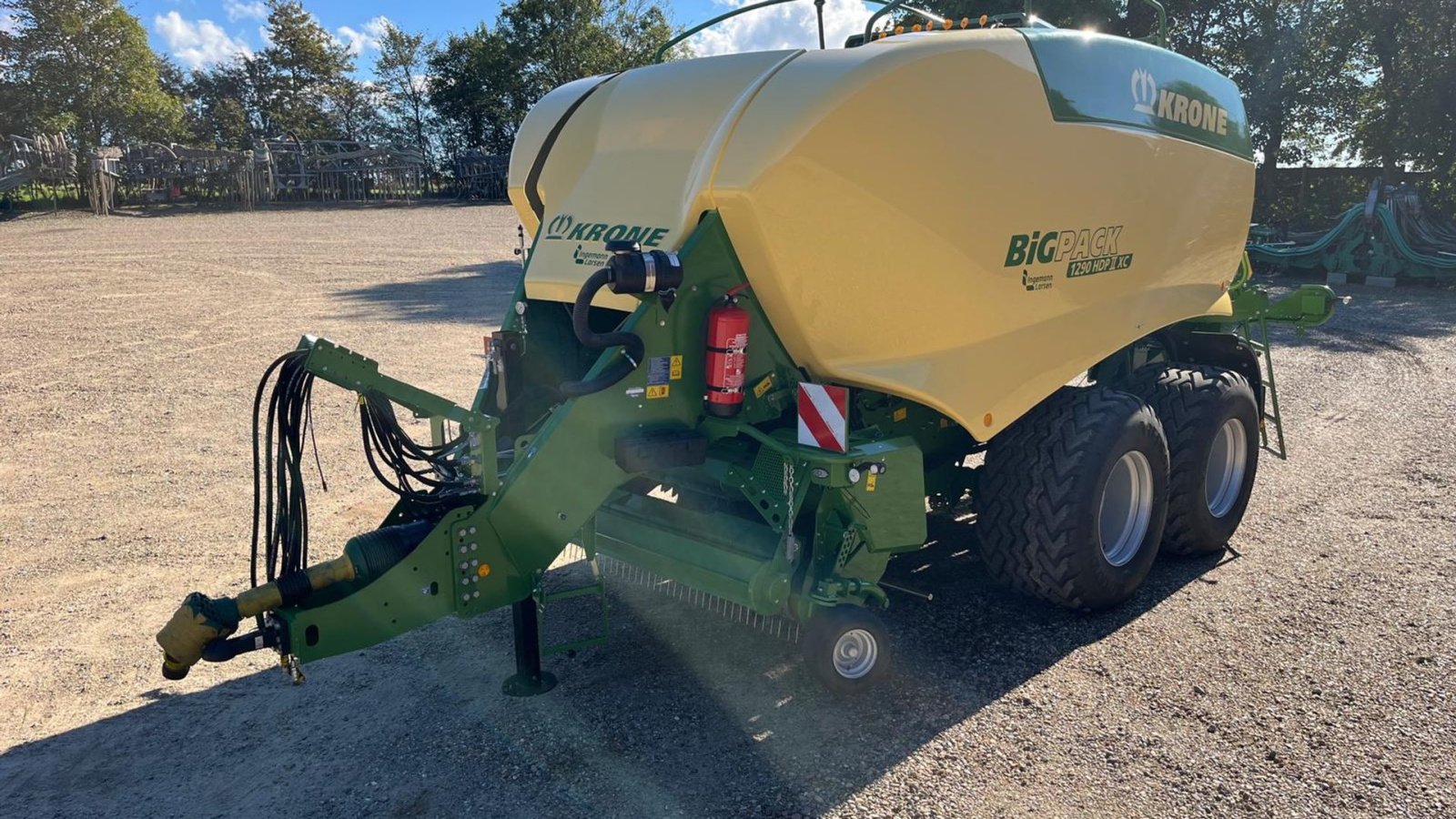 Großpackenpresse a típus Krone Big Pack 1290 HDP II XC Demo, Gebrauchtmaschine ekkor: Nykøbing Mors (Kép 3)