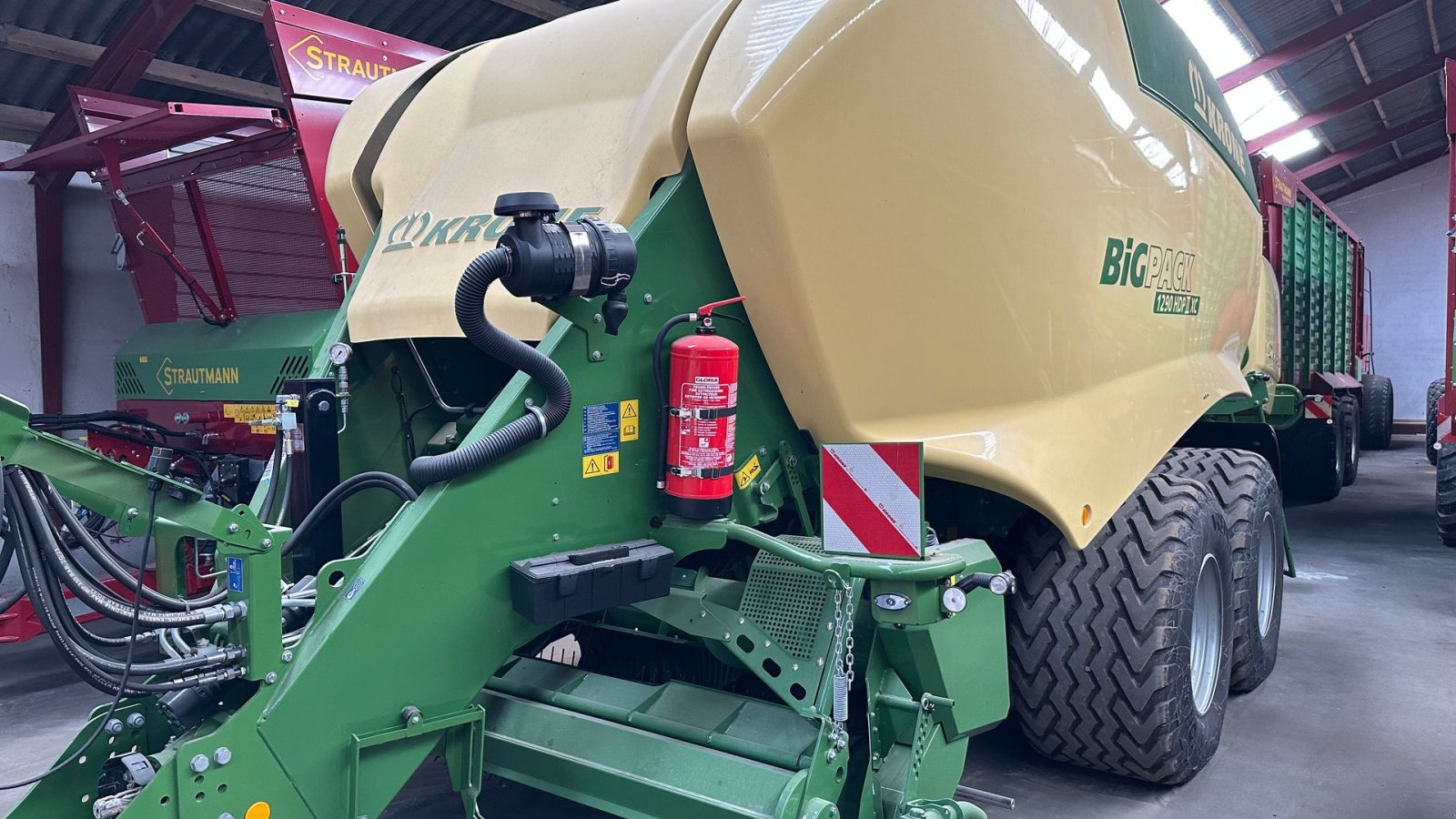 Großpackenpresse от тип Krone Big Pack 1290 HDP II XC, Gebrauchtmaschine в Nykøbing Mors (Снимка 2)