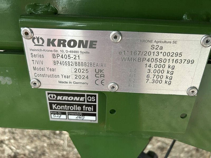Großpackenpresse of the type Krone Big Pack 1290 HDP VC, Neumaschine in Rollwitz (Picture 7)