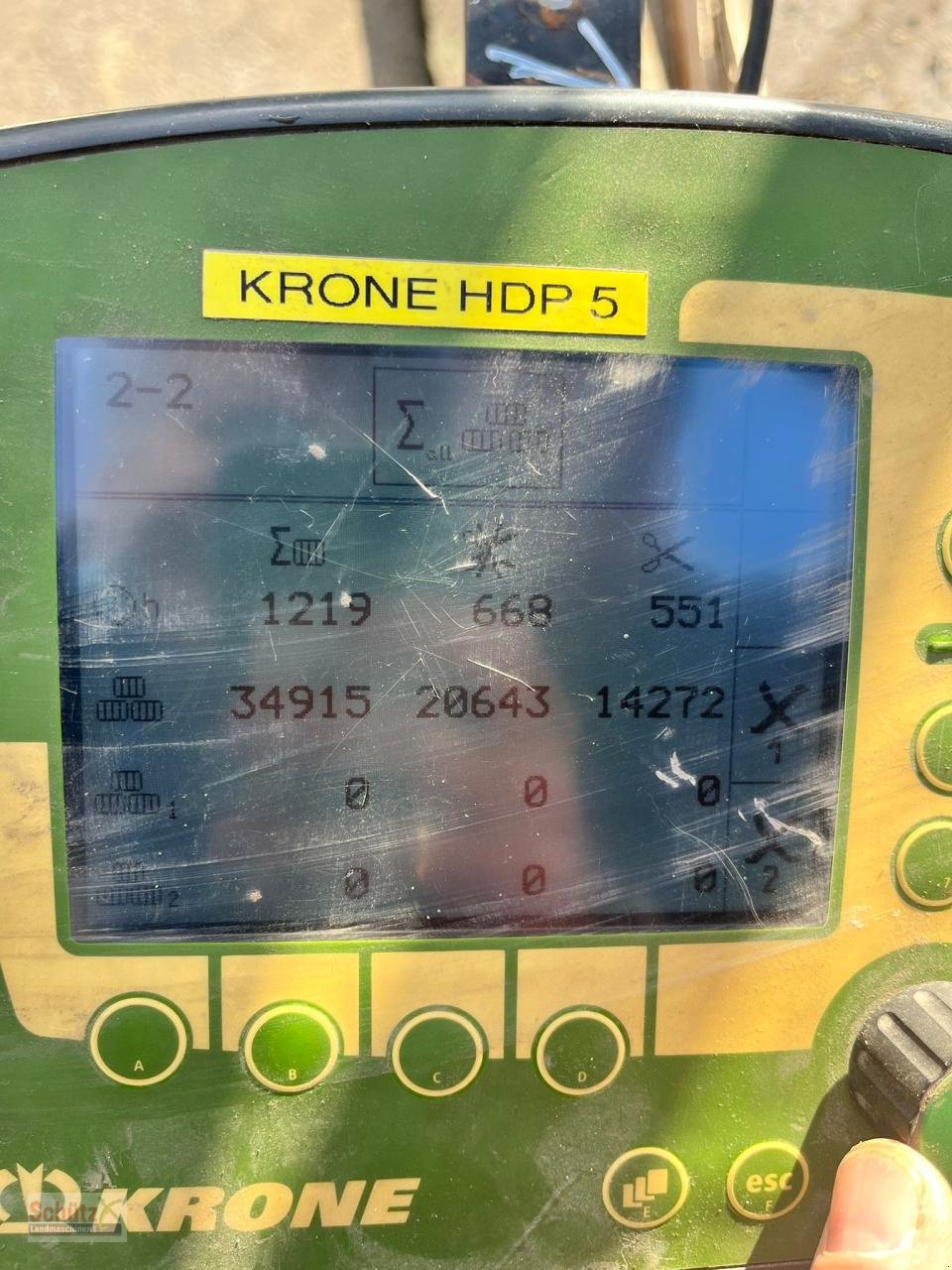 Großpackenpresse typu Krone Big Pack 1290 HDP XC, Gebrauchtmaschine v Schierling (Obrázek 23)