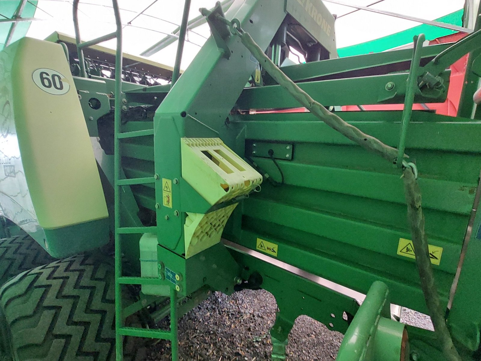 Großpackenpresse des Typs Krone Big Pack 1290 XC HS, Gebrauchtmaschine in Nagycenk (Bild 7)