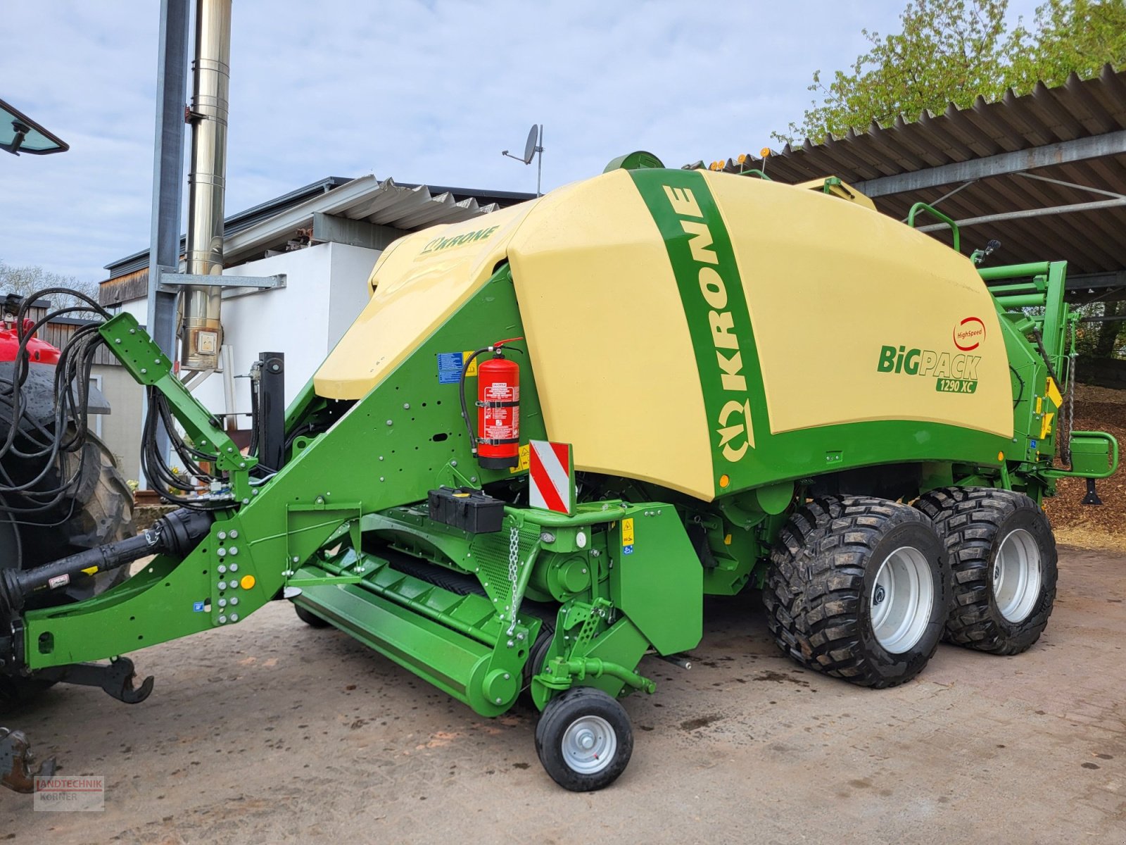 Großpackenpresse van het type Krone Big Pack 1290 XC, Gebrauchtmaschine in Kirkel-Altstadt (Foto 4)