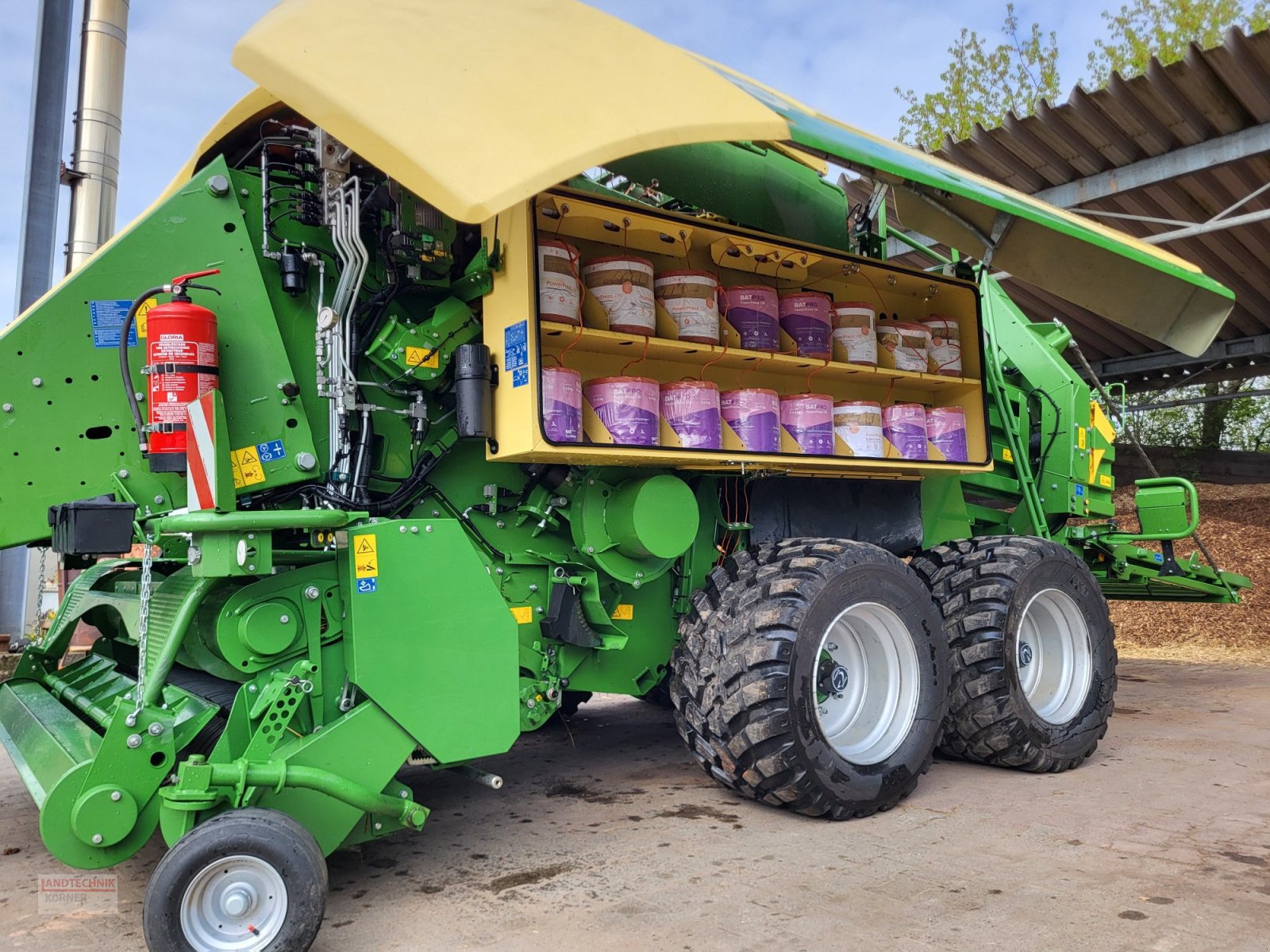 Großpackenpresse van het type Krone Big Pack 1290 XC, Gebrauchtmaschine in Kirkel-Altstadt (Foto 9)