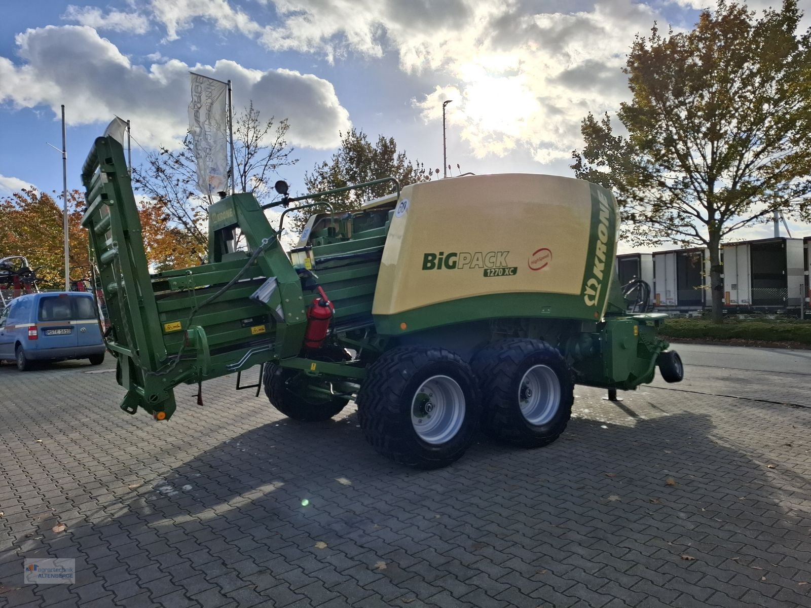 Großpackenpresse типа Krone BigPack 1270 XC HighSpeed, Gebrauchtmaschine в Altenberge (Фотография 8)