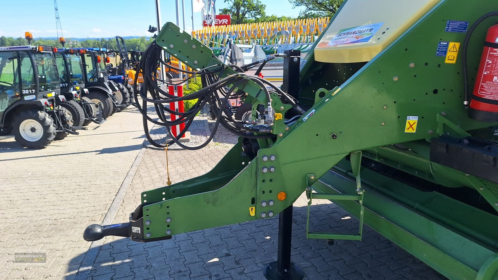 Großpackenpresse типа Krone BigPack 1270 XC, Gebrauchtmaschine в Aurolzmünster (Фотография 9)