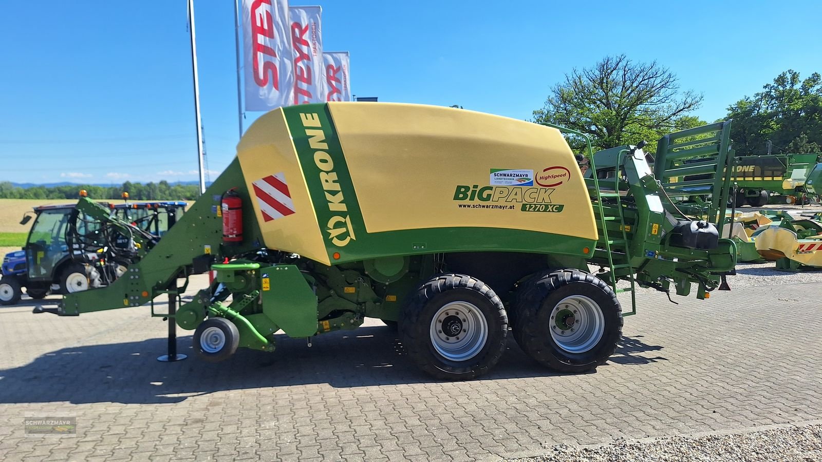 Großpackenpresse типа Krone BigPack 1270 XC, Gebrauchtmaschine в Aurolzmünster (Фотография 5)