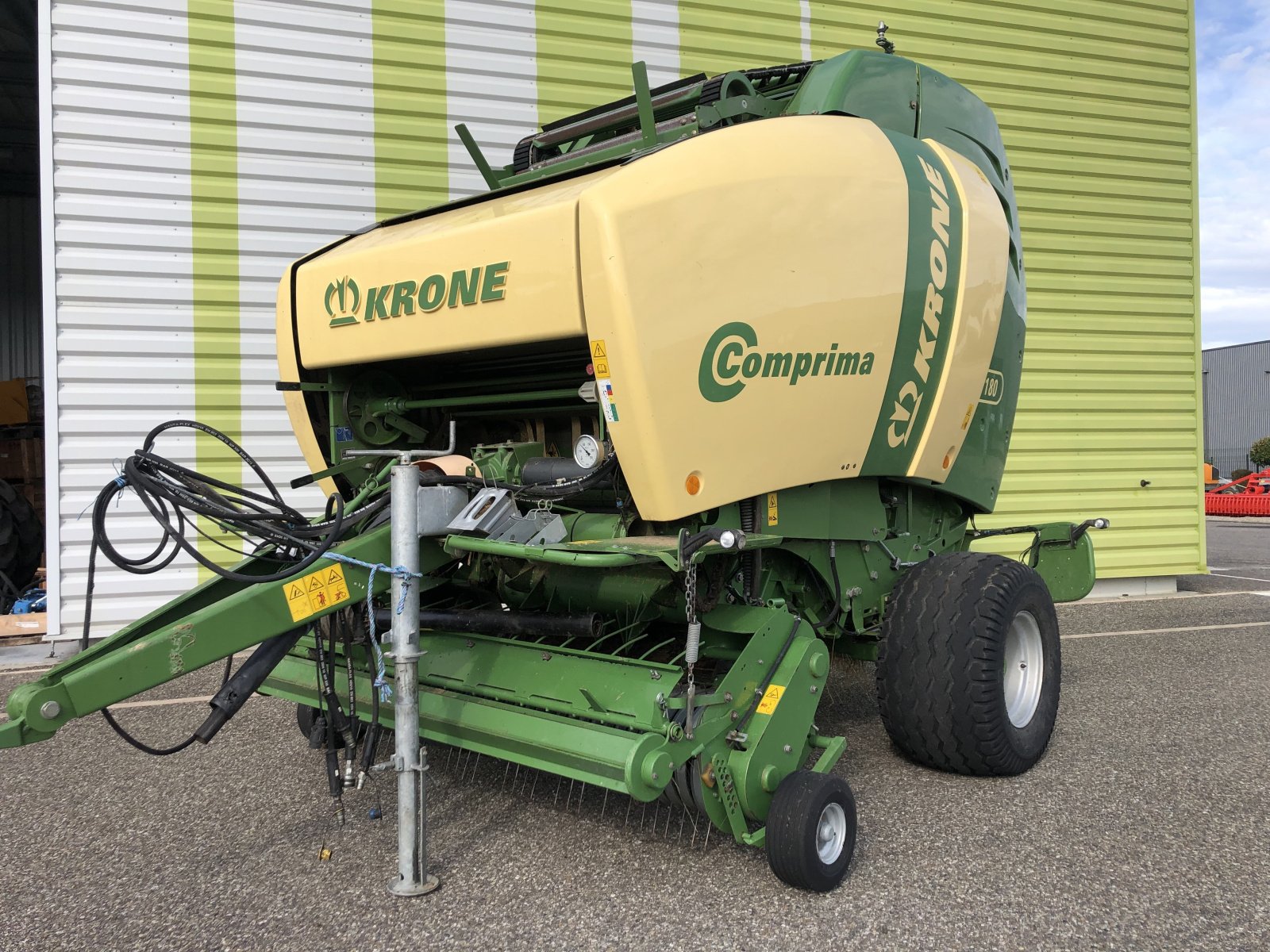 Großpackenpresse Türe ait Krone COMPRIMA V180, Gebrauchtmaschine içinde AILLAS (resim 1)