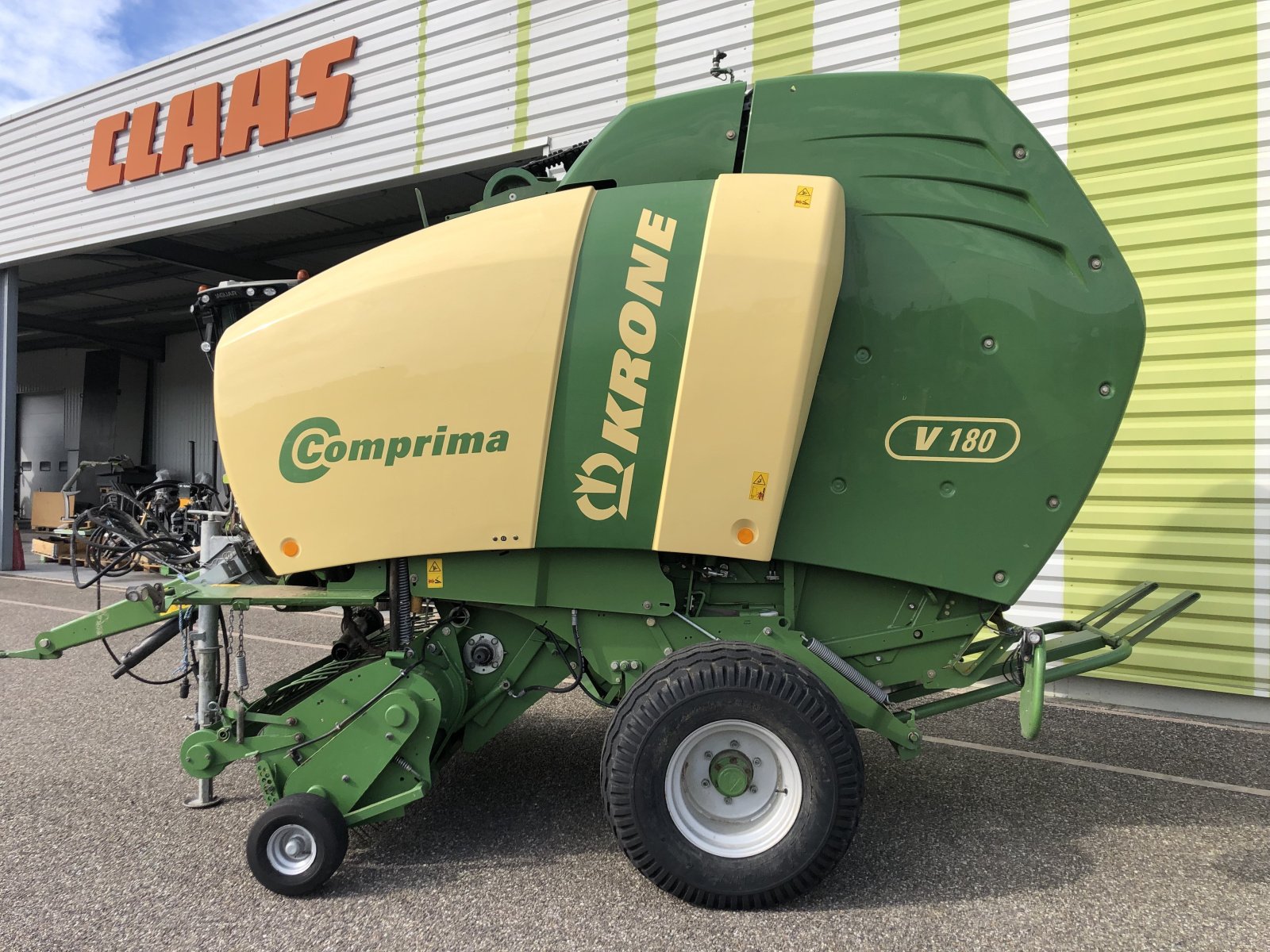 Großpackenpresse Türe ait Krone COMPRIMA V180, Gebrauchtmaschine içinde AILLAS (resim 2)