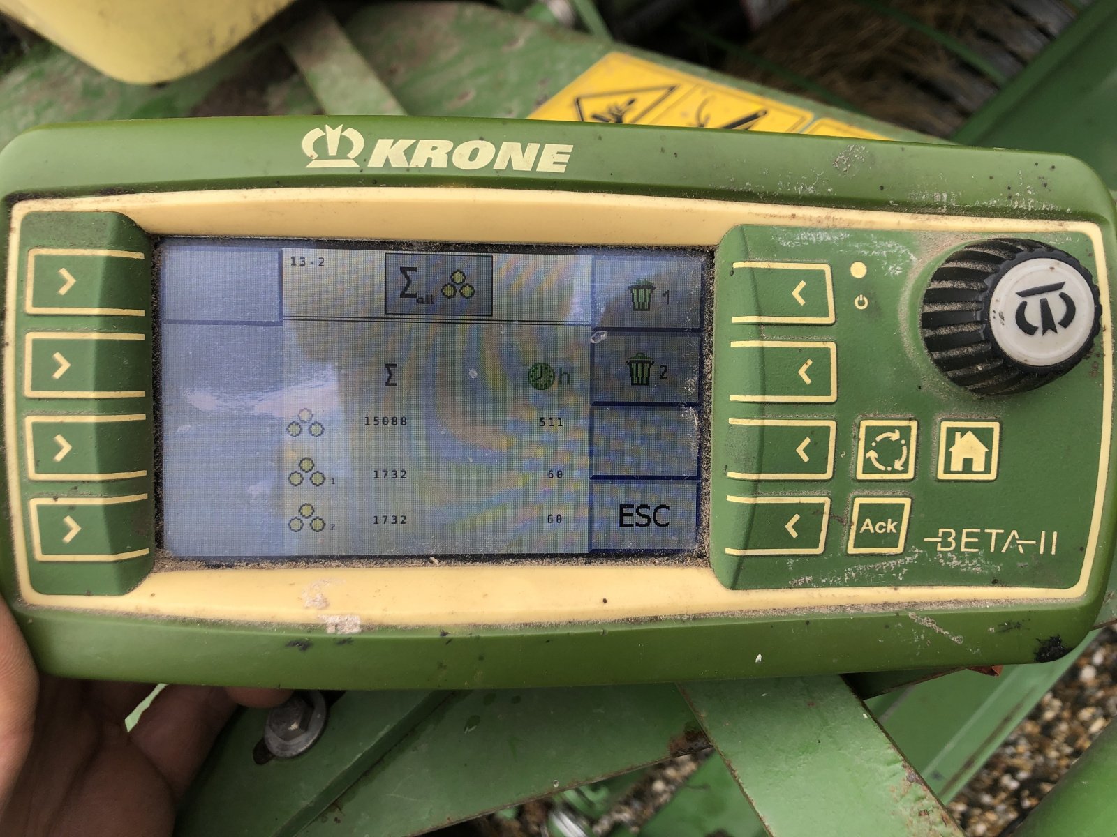 Großpackenpresse Türe ait Krone COMPRIMA V180, Gebrauchtmaschine içinde AILLAS (resim 7)