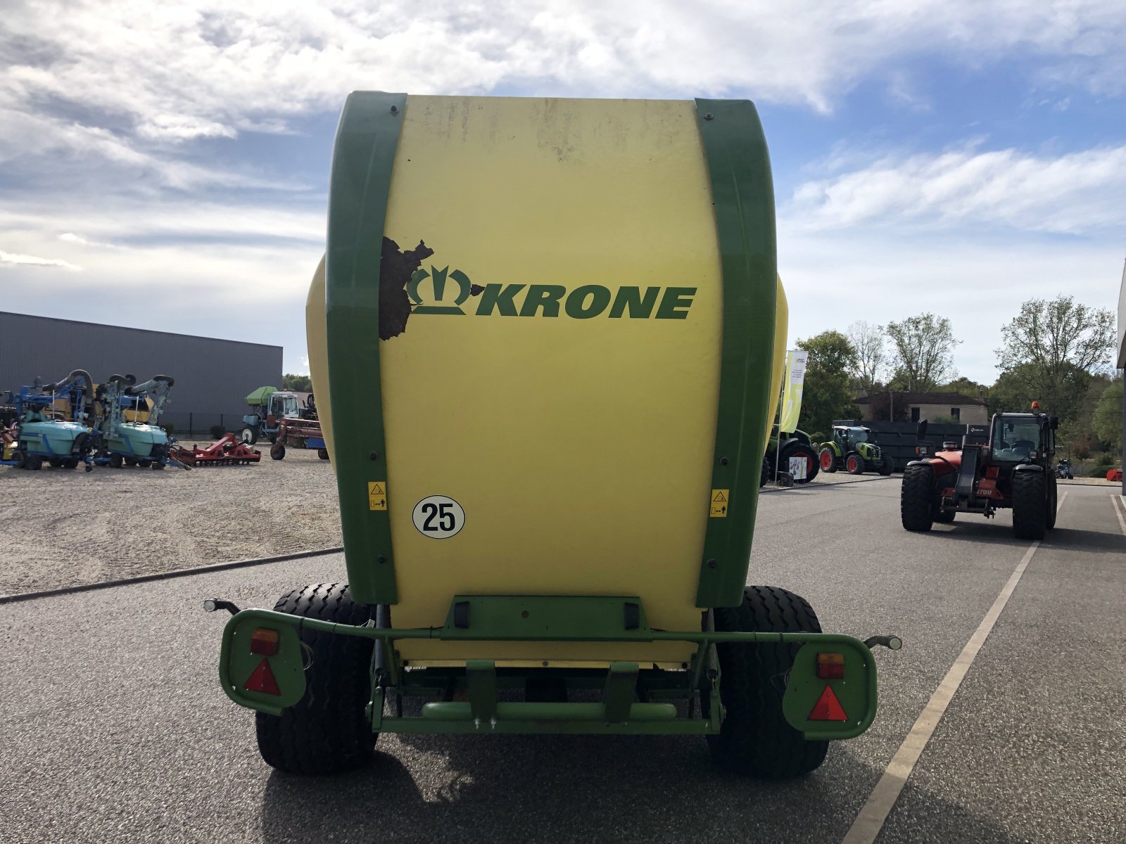 Großpackenpresse Türe ait Krone COMPRIMA V180, Gebrauchtmaschine içinde AILLAS (resim 3)