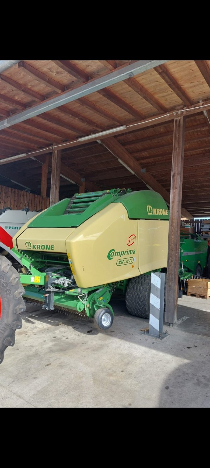 Großpackenpresse za tip Krone CV150XC, Gebrauchtmaschine u Willmering (Slika 1)