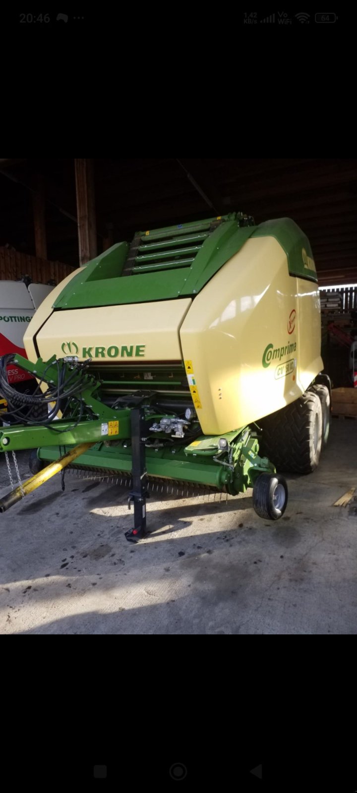 Großpackenpresse za tip Krone CV150XC, Gebrauchtmaschine u Willmering (Slika 2)