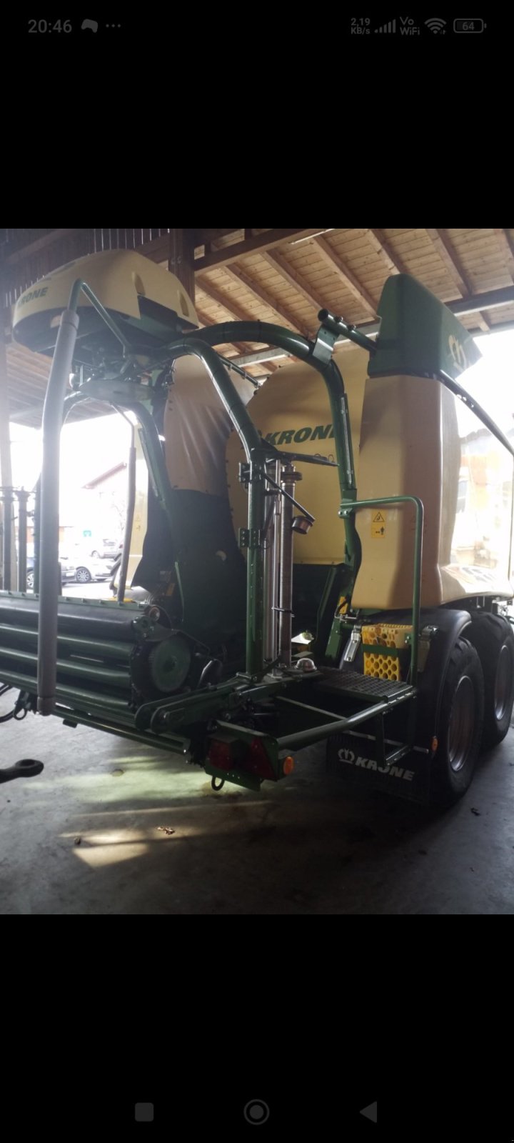 Großpackenpresse za tip Krone CV150XC, Gebrauchtmaschine u Willmering (Slika 3)