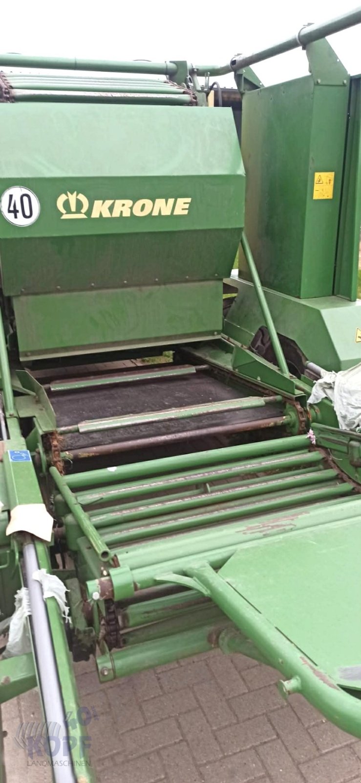 Großpackenpresse typu Krone Krone Combi Pack Multi-Cut 1500V, Gebrauchtmaschine v Schutterzell (Obrázek 8)