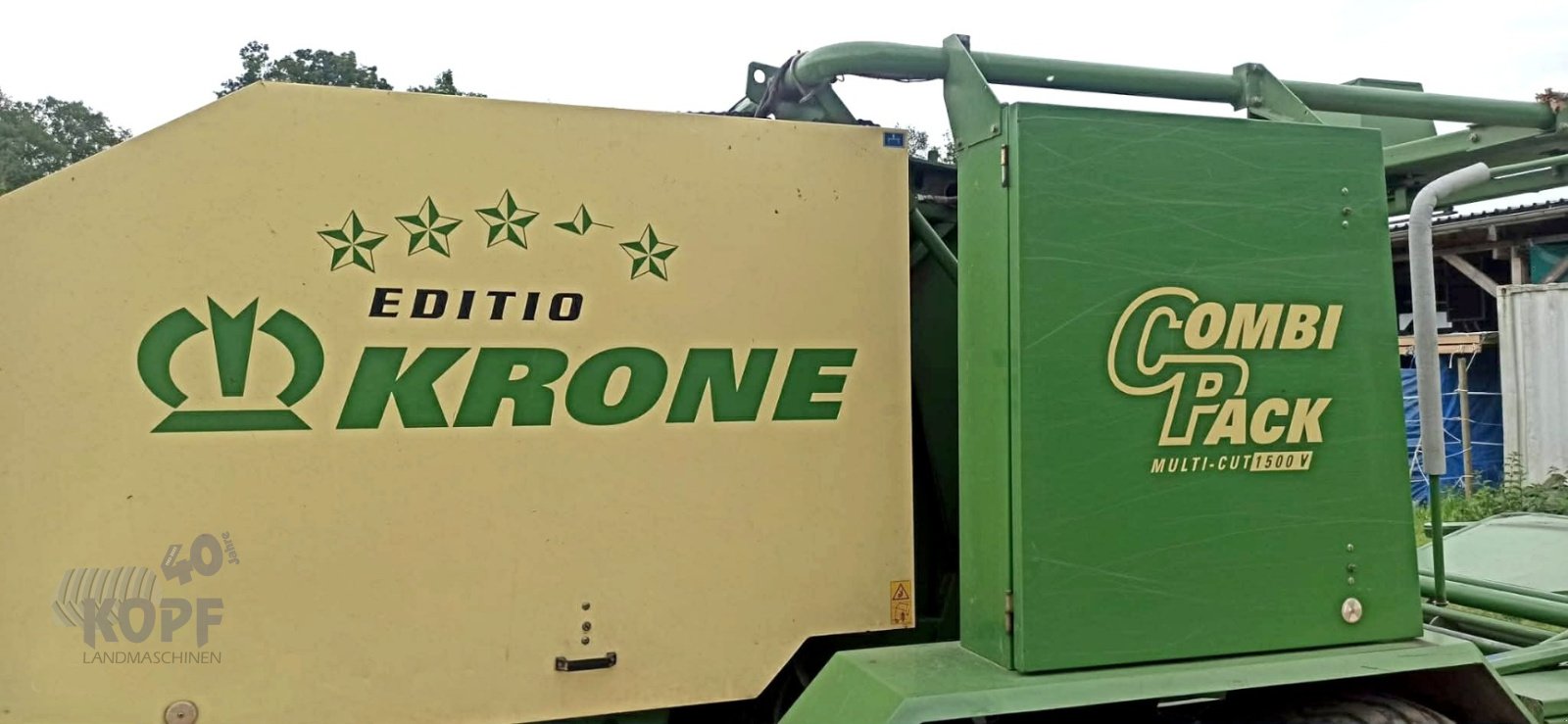 Großpackenpresse typu Krone Krone Combi Pack Multi-Cut 1500V, Gebrauchtmaschine v Schutterzell (Obrázok 5)