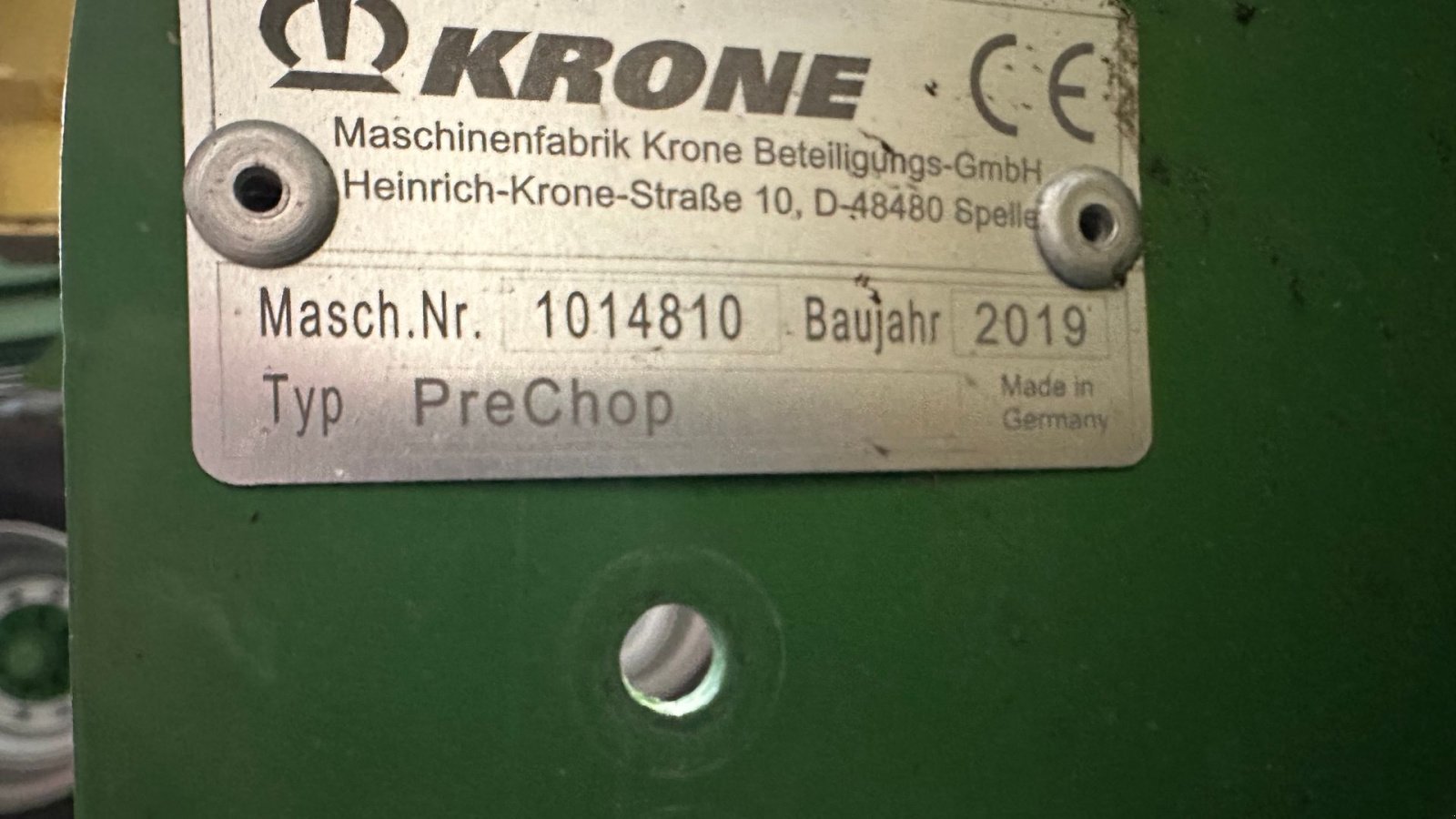 Großpackenpresse du type Krone PreChop, Gebrauchtmaschine en Nykøbing Mors (Photo 7)