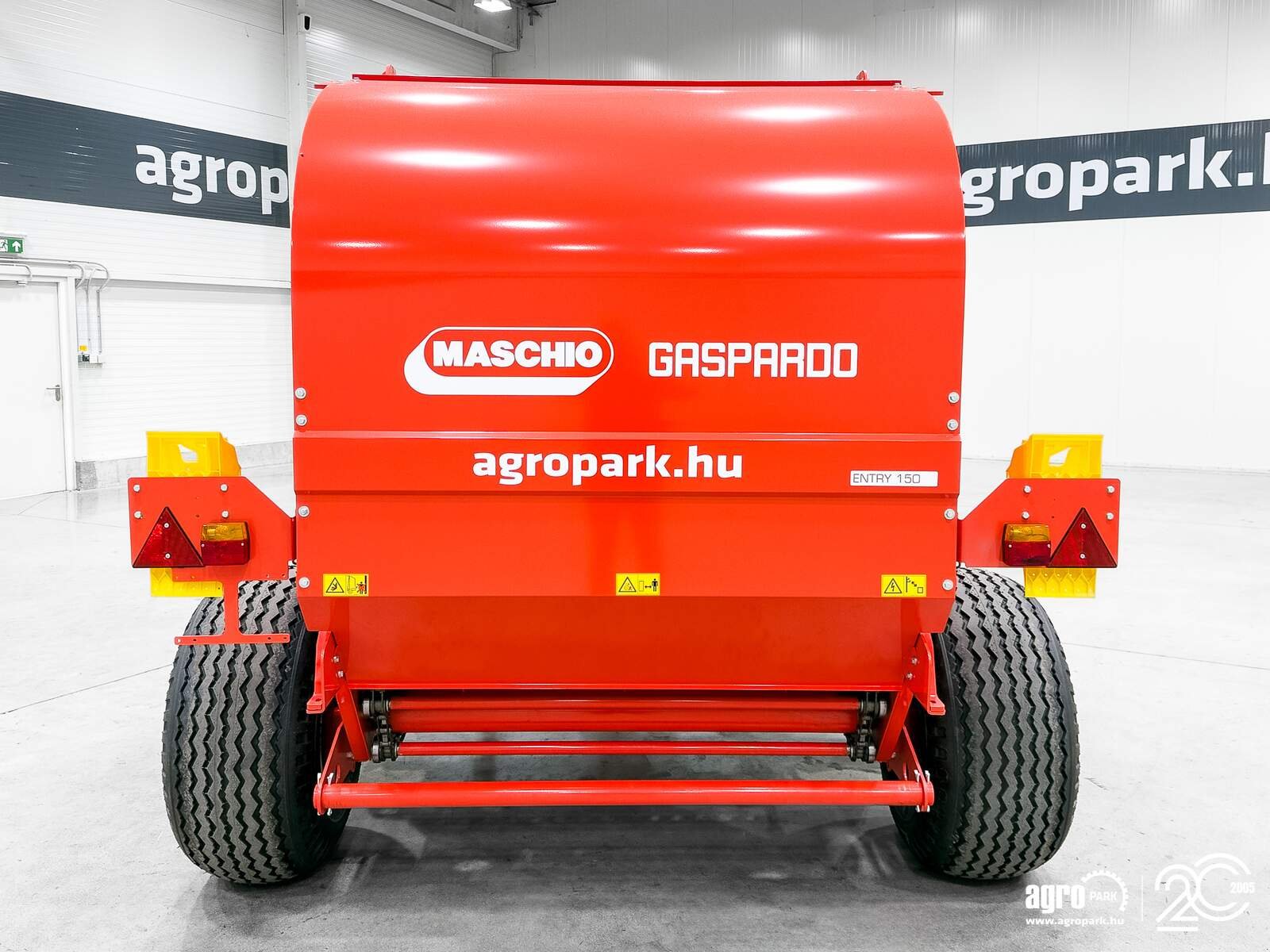 Großpackenpresse типа Maschio Entry 150 fixed chamber round baler, net binding, 1,5 m bale diameter, Gebrauchtmaschine в Csengele (Фотография 9)