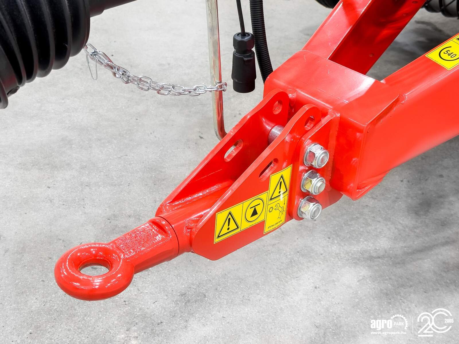 Großpackenpresse типа Maschio Entry 150 fixed chamber round baler, net binding, 1,5 m bale diameter, Gebrauchtmaschine в Csengele (Фотография 12)