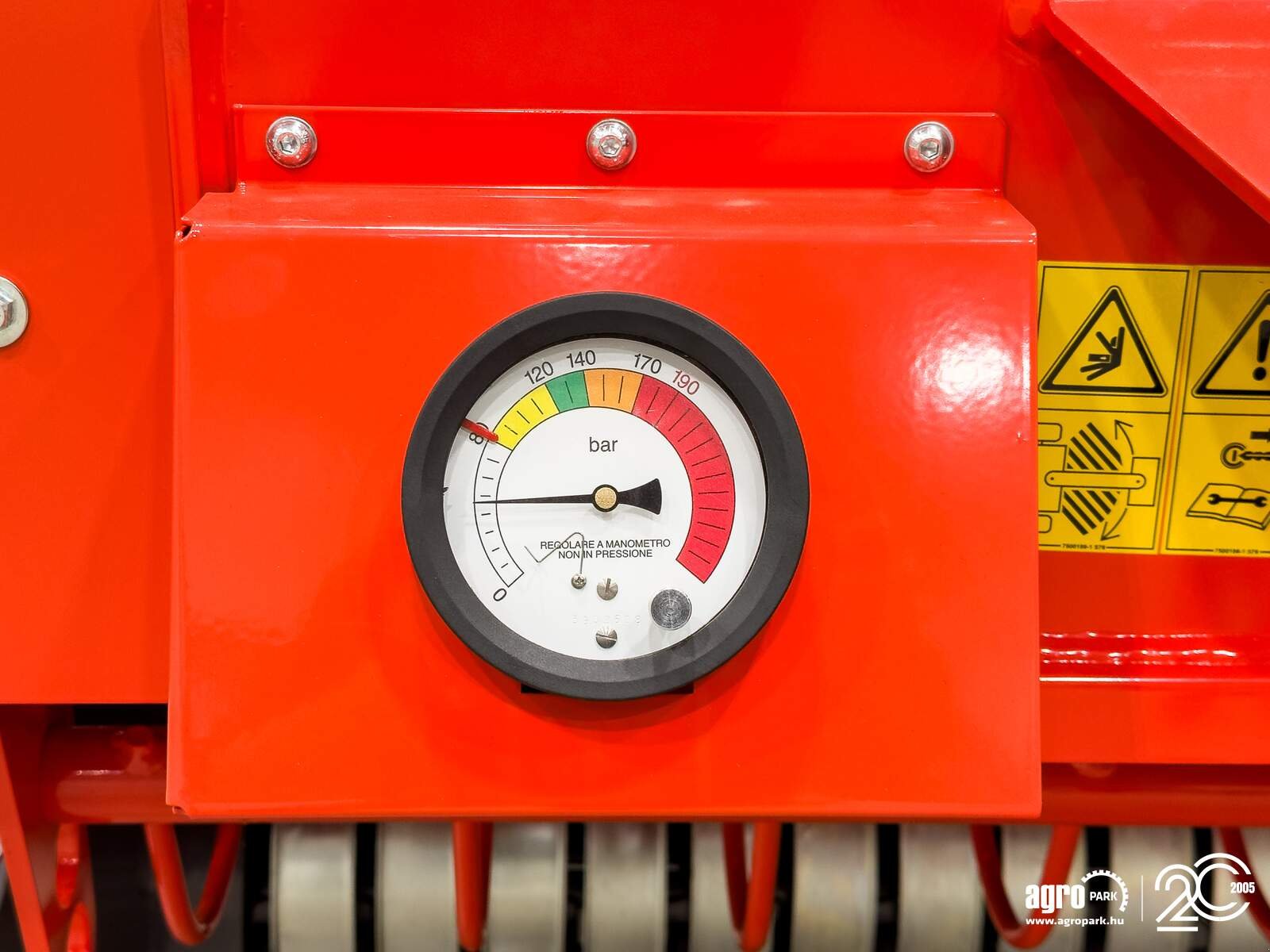 Großpackenpresse типа Maschio Entry 150 fixed chamber round baler, net binding, 1,5 m bale diameter, Gebrauchtmaschine в Csengele (Фотография 18)