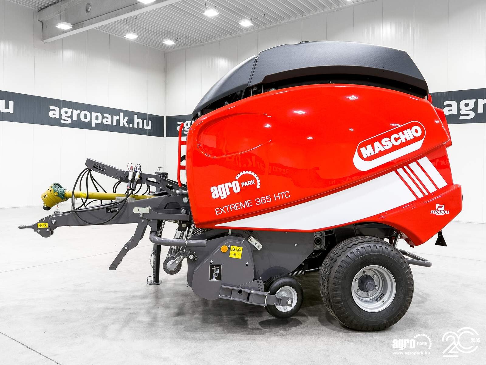 Großpackenpresse типа Maschio Extreme 365 HTC Isotronic UNUSED ISOBUS variable chamber round baler, Gebrauchtmaschine в Csengele (Фотография 5)