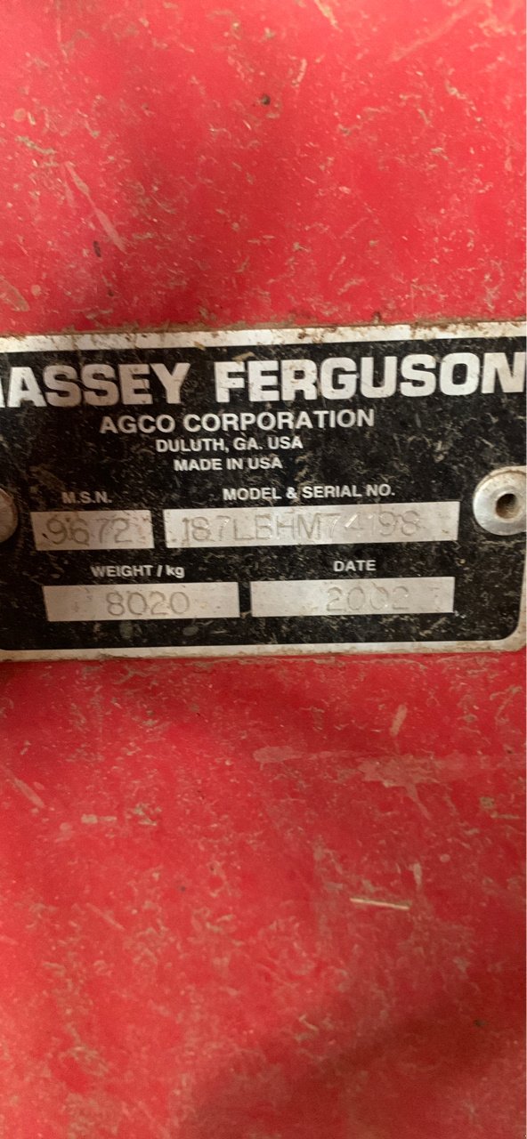 Großpackenpresse типа Massey Ferguson 187, Gebrauchtmaschine в Lalœuf (Фотография 8)