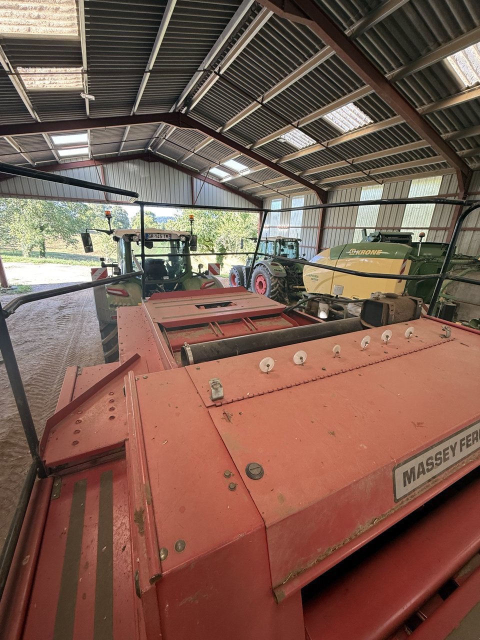 Großpackenpresse типа Massey Ferguson 187, Gebrauchtmaschine в Calmont (Фотография 7)