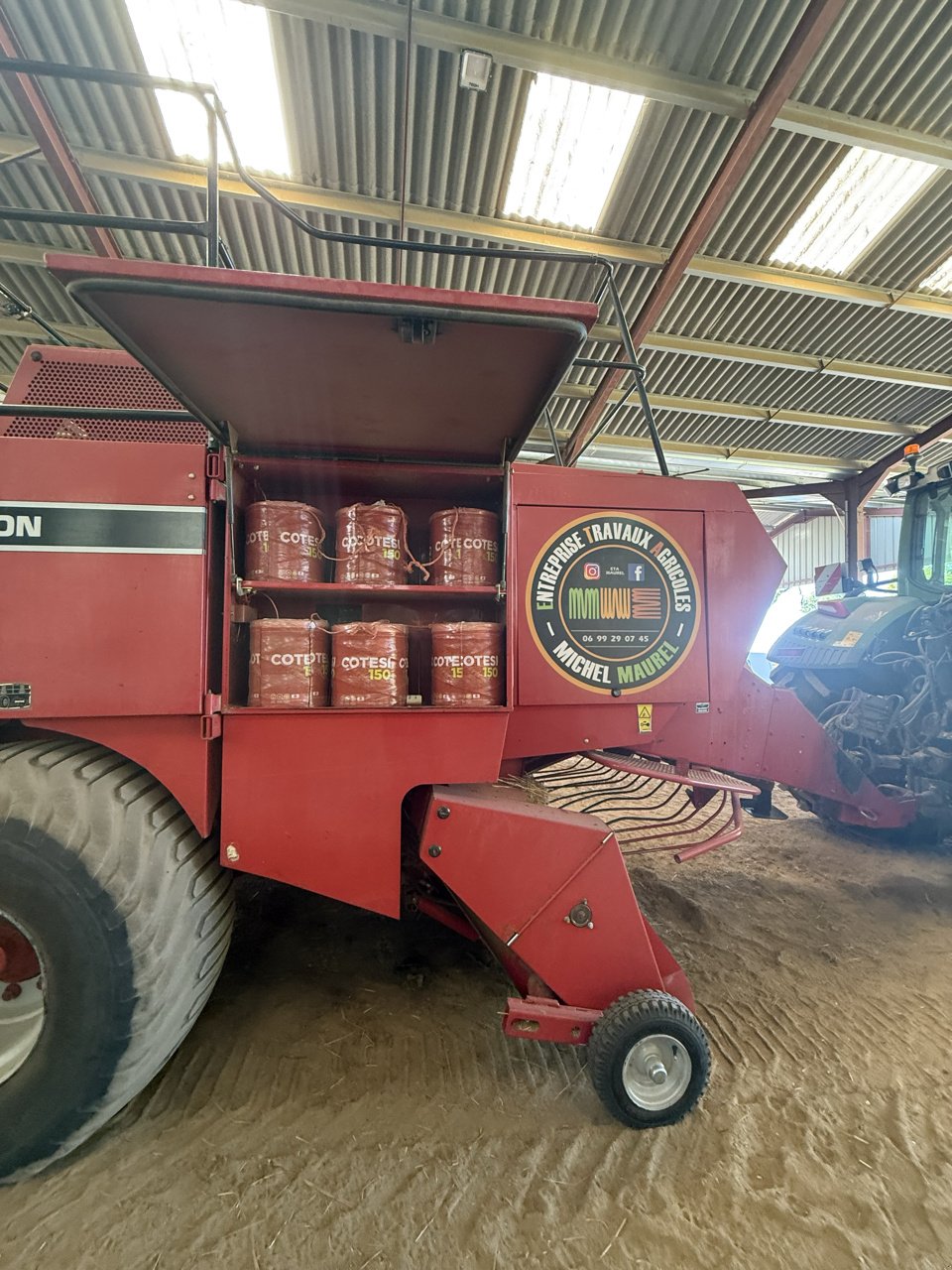 Großpackenpresse типа Massey Ferguson 187, Gebrauchtmaschine в Calmont (Фотография 10)