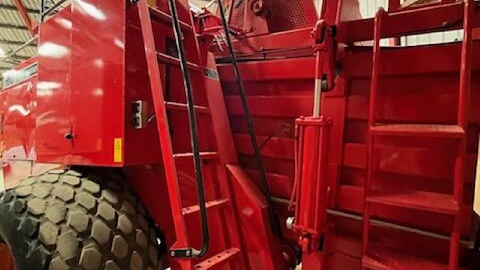 Großpackenpresse typu Massey Ferguson 190 M. Spragelse ballevogn, Gebrauchtmaschine v Horsens (Obrázek 7)