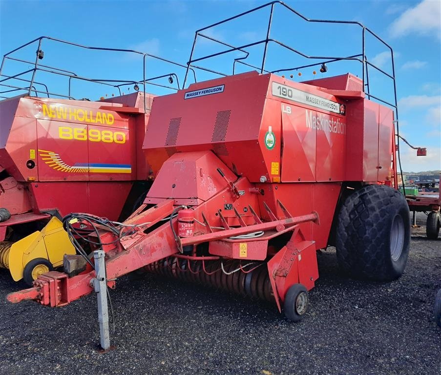 Großpackenpresse des Typs Massey Ferguson 190 OPHUG, Gebrauchtmaschine in Horsens (Bild 1)