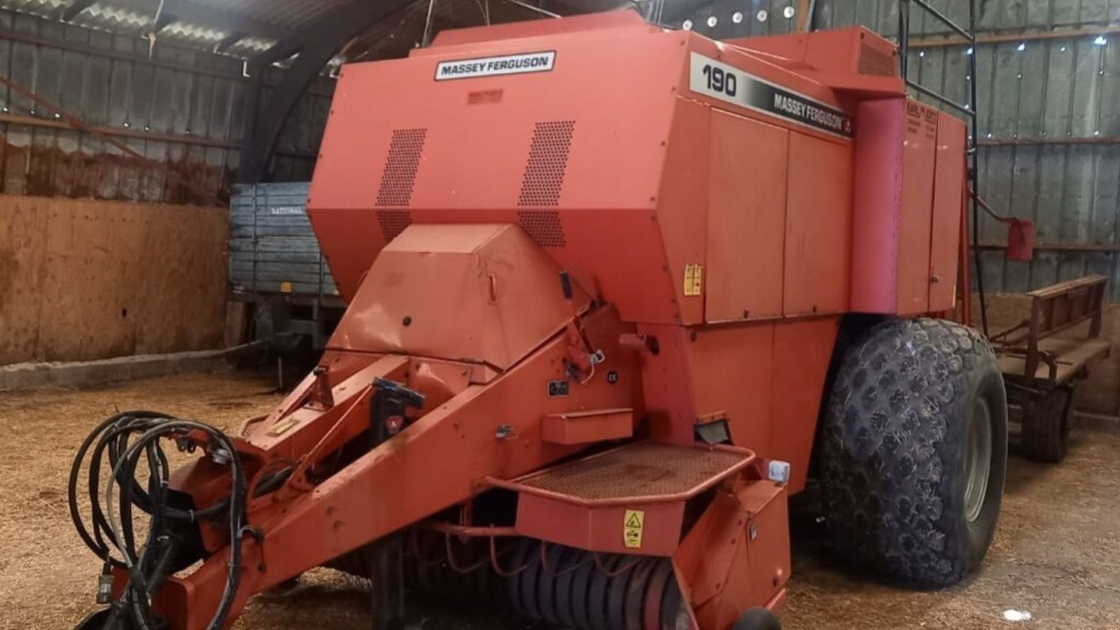 Großpackenpresse van het type Massey Ferguson 190, Gebrauchtmaschine in Rødovre (Foto 1)
