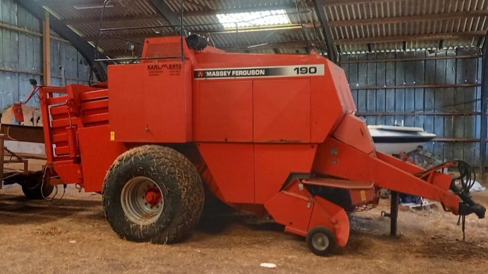 Großpackenpresse van het type Massey Ferguson 190, Gebrauchtmaschine in Rødovre (Foto 5)